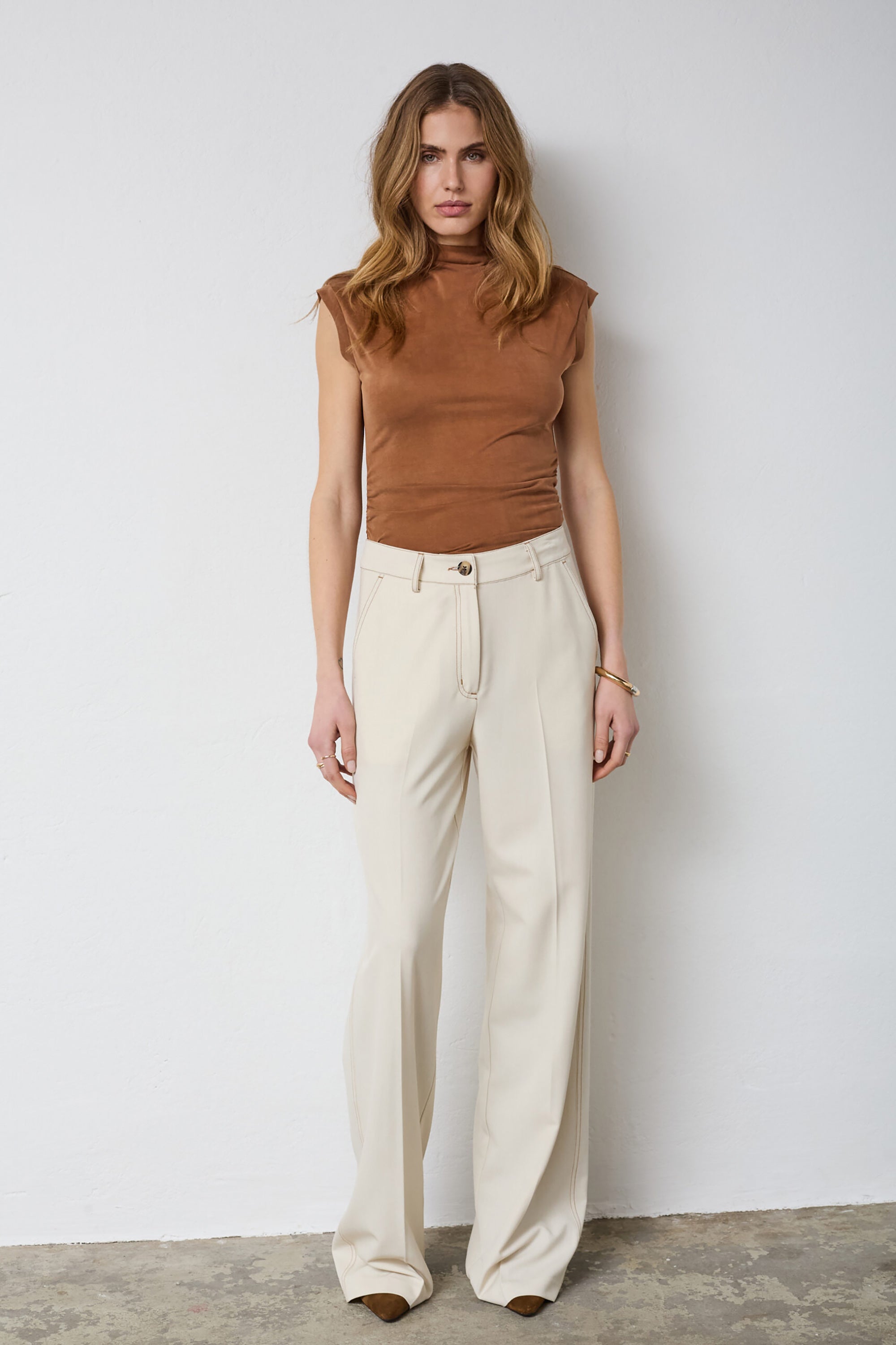 Terry Denim LL Pant - Bisquit