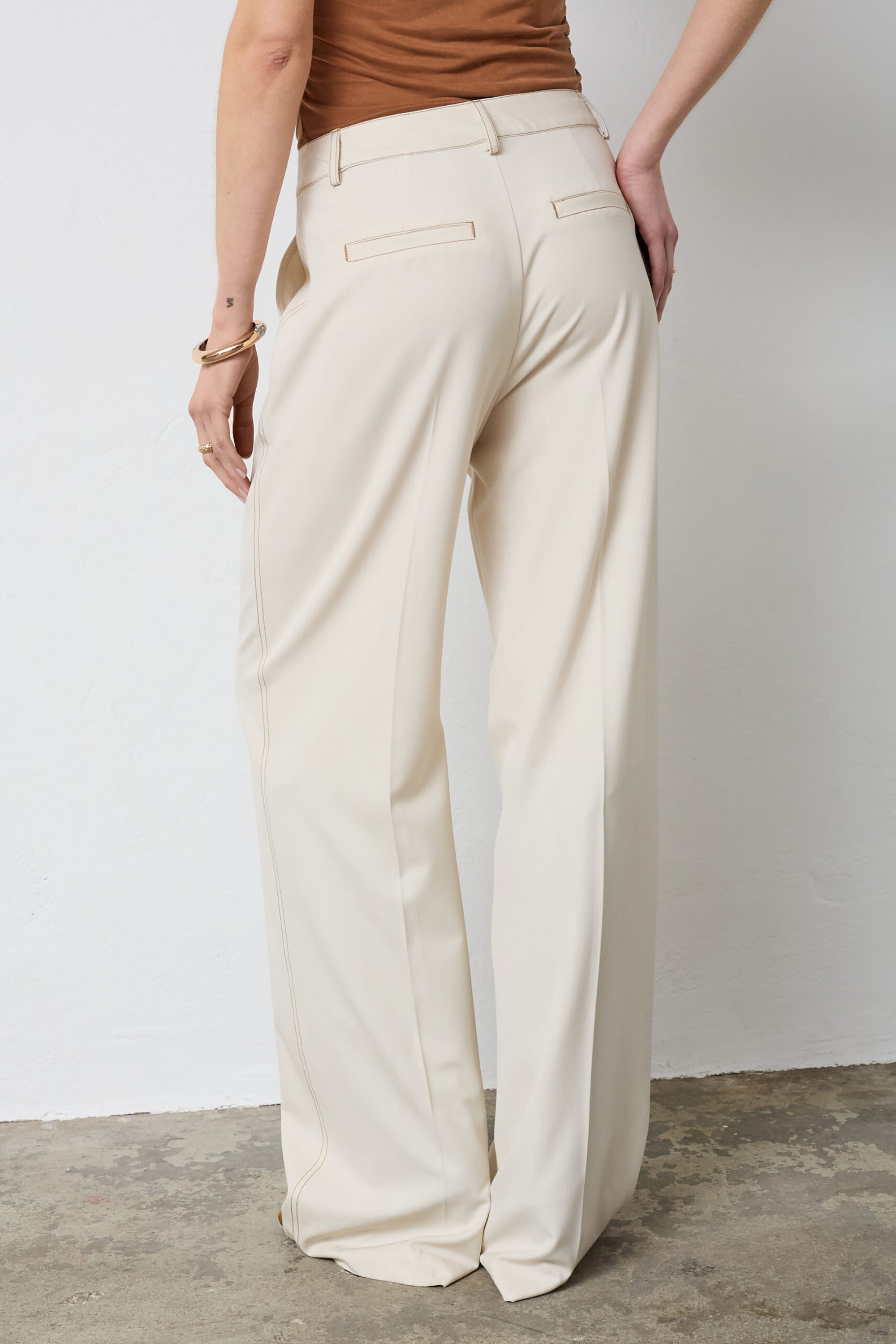 Terry Denim LL Pant - Bisquit