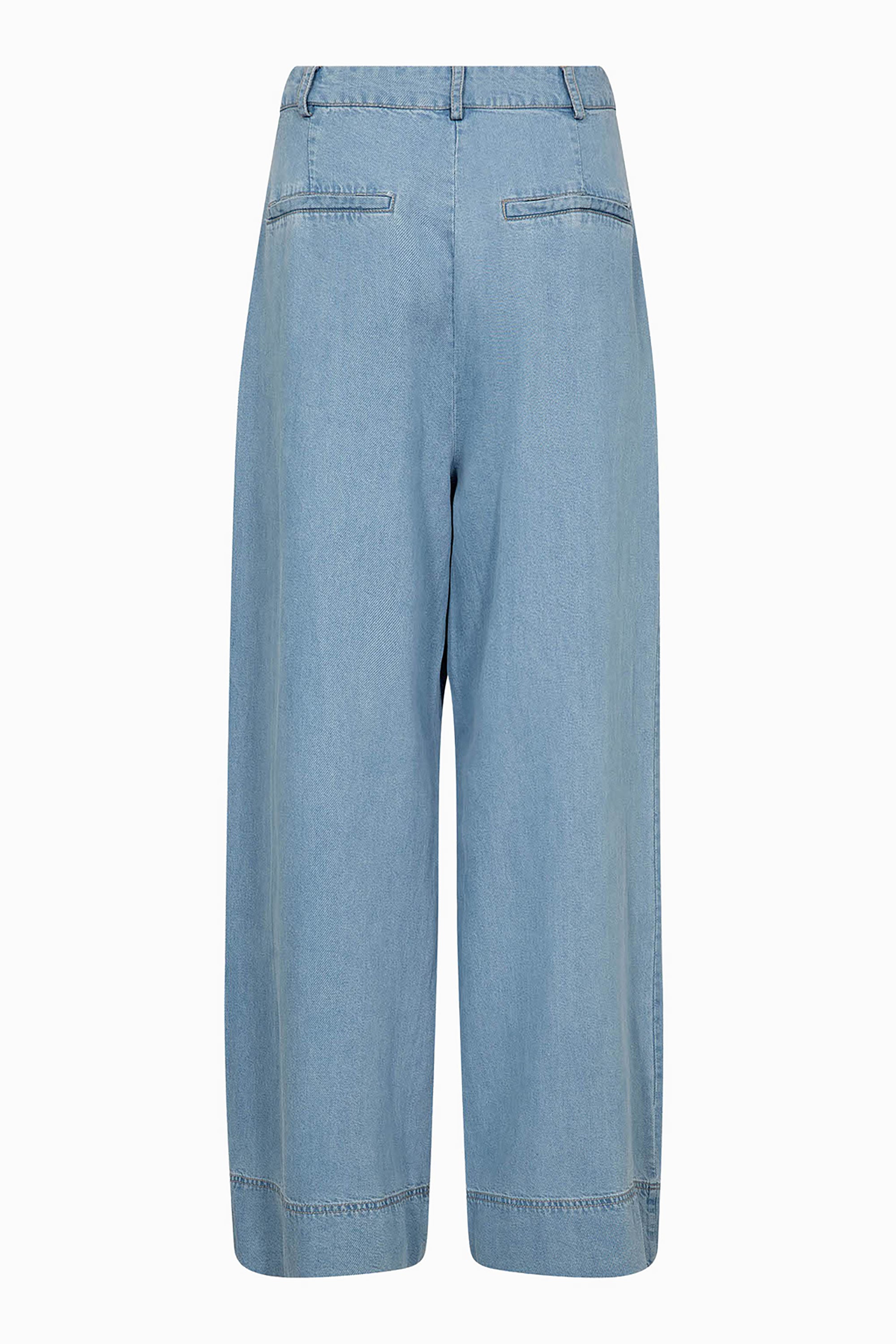 Tilly Pleat LL Pant - Fade Denim