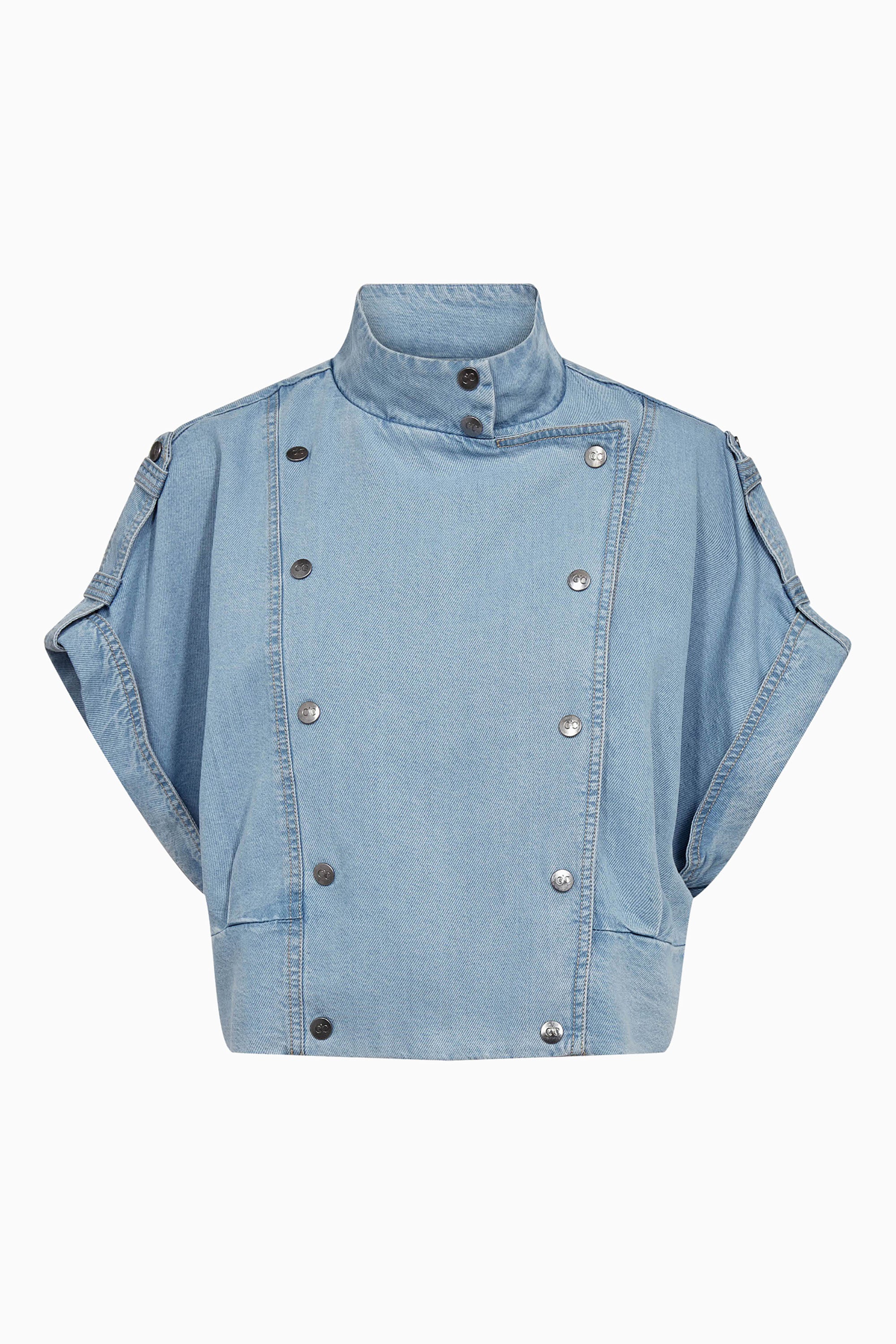 Tilly Vest - Fade Denim
