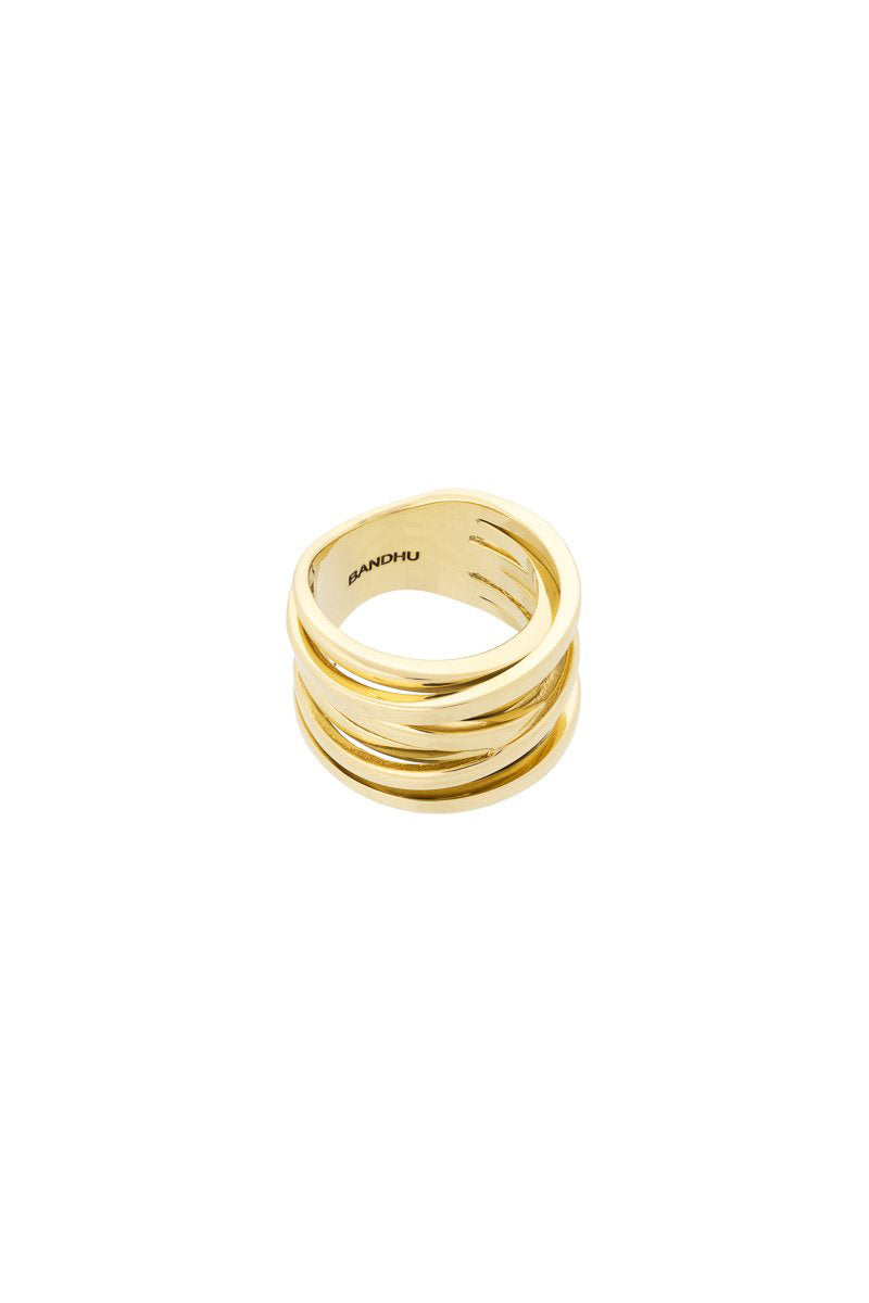 Bandhu Coil Ring - Gold - RUM Amsterdam