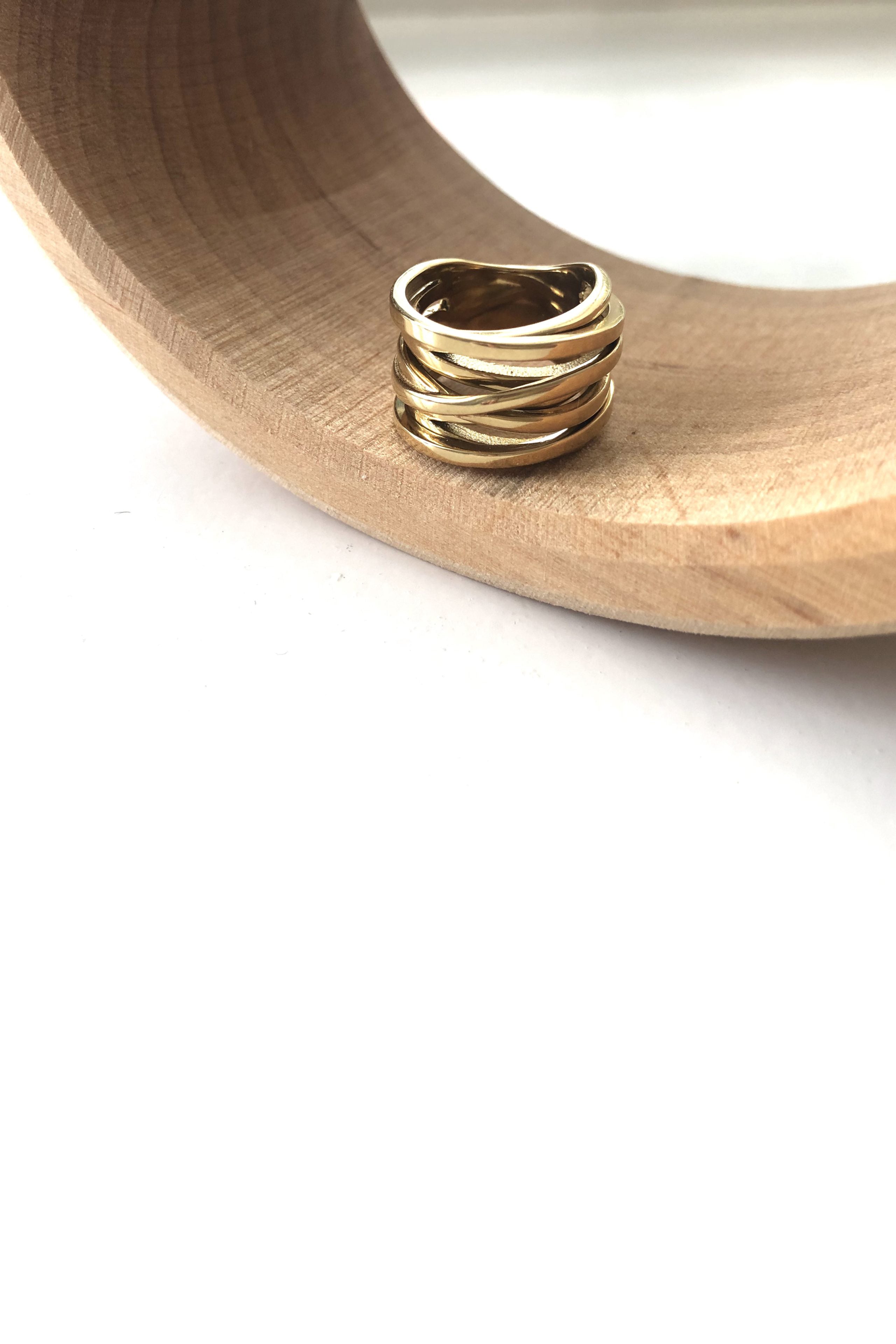 Bandhu Coil Ring - Gold - RUM Amsterdam