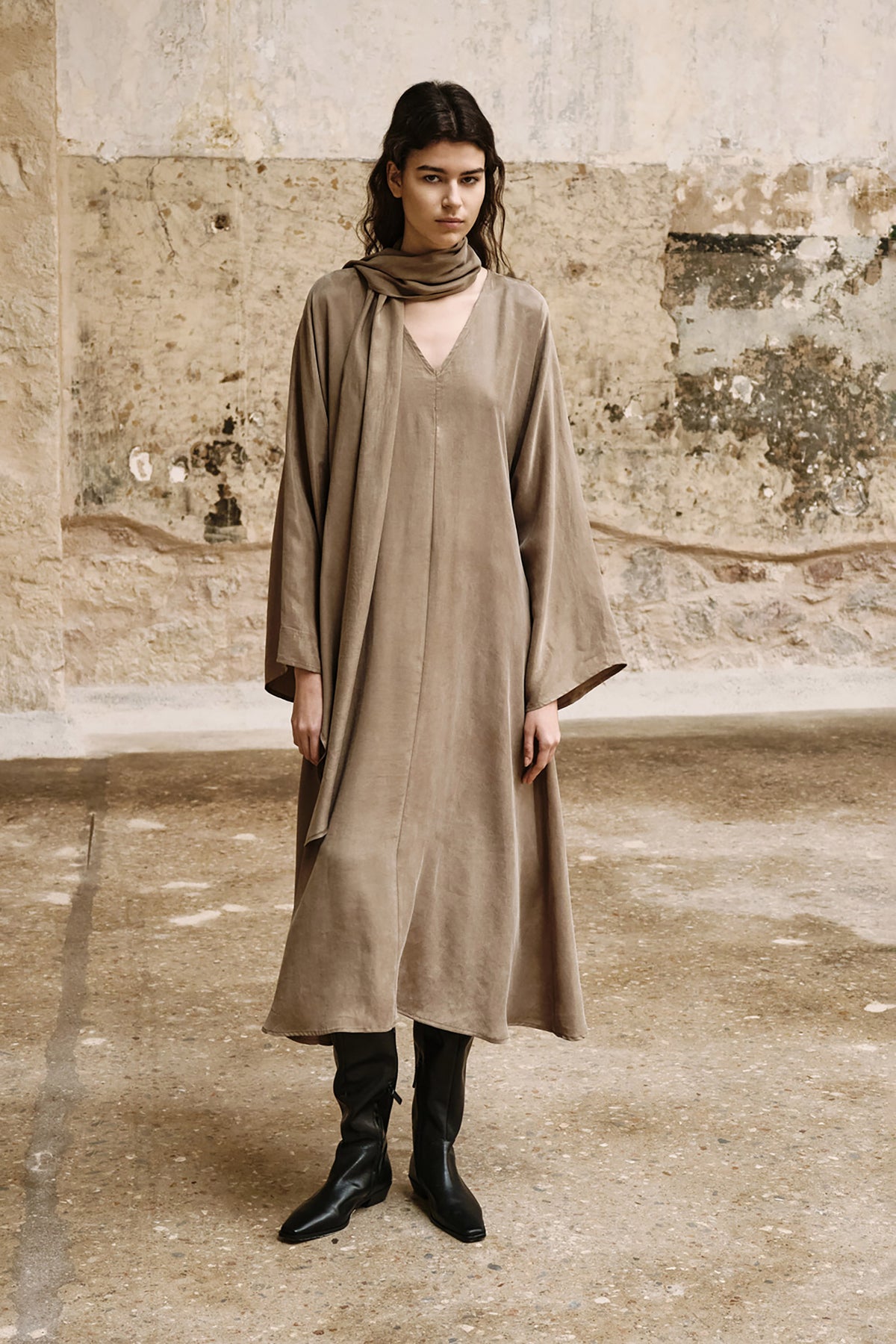 Mirelle Dress - Khaki