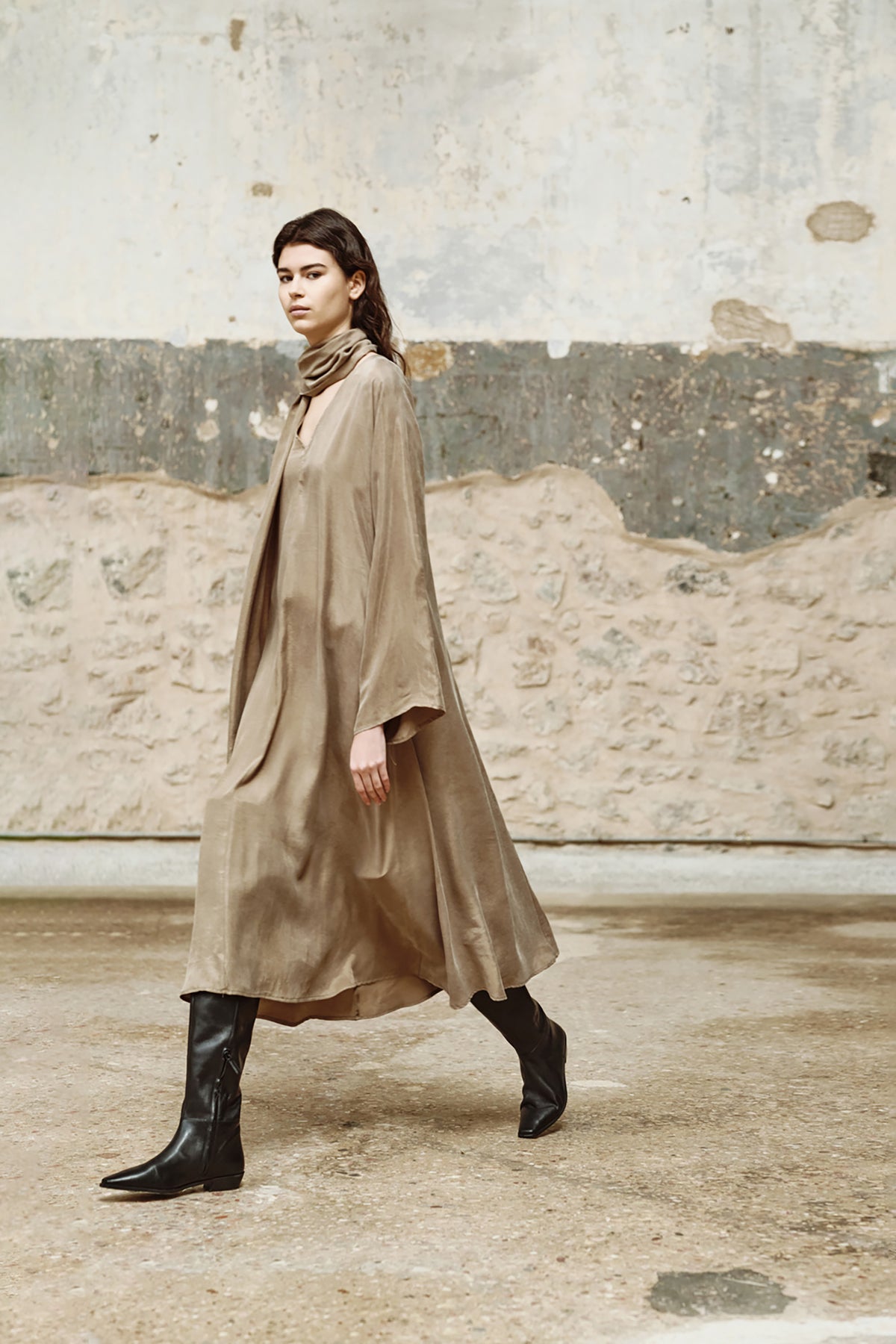 Mirelle Dress - Khaki