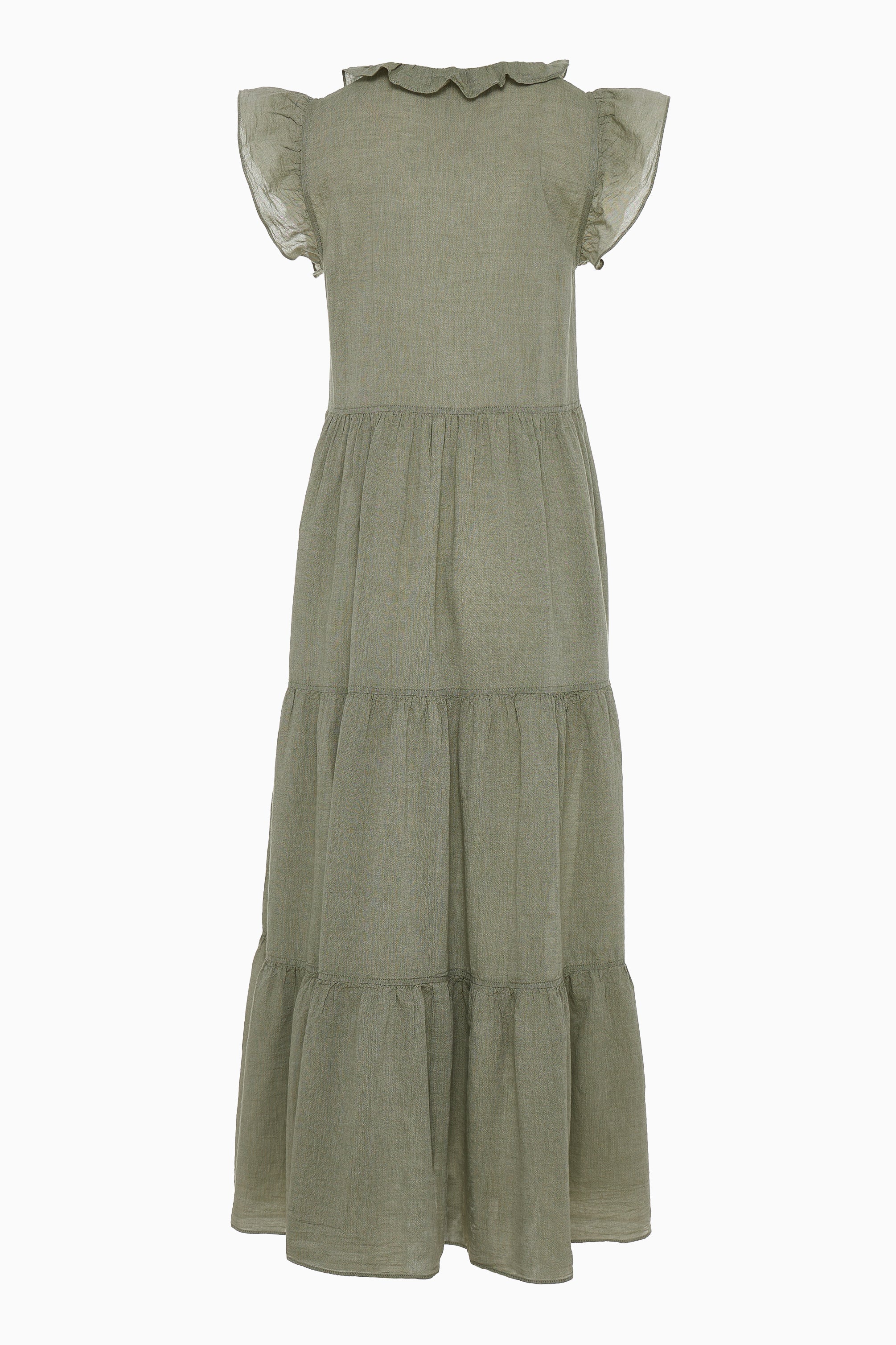 Terrific Long Dress - Khaki