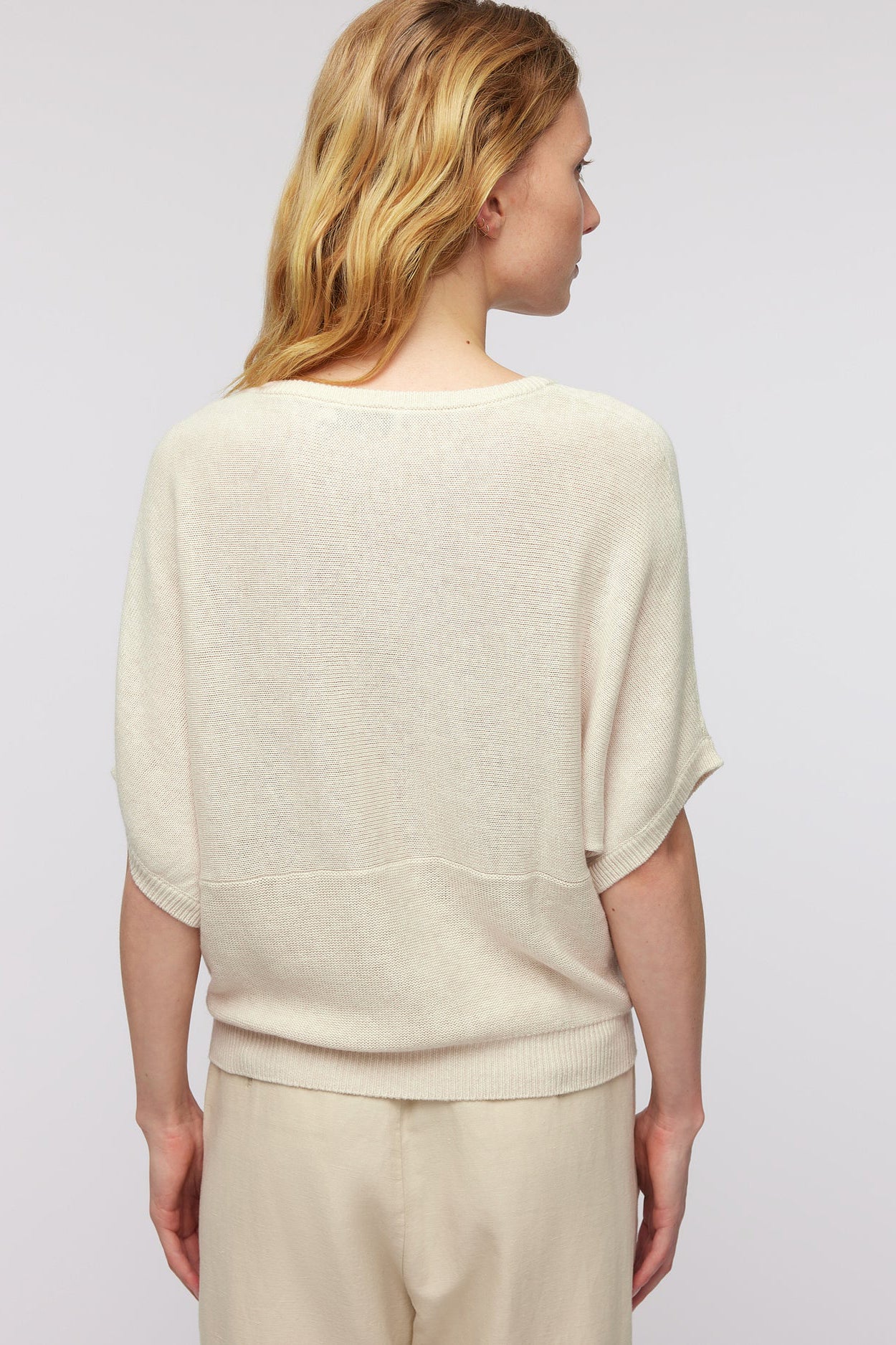 Knit-ted Diga Top - Sand - RUM Amsterdam