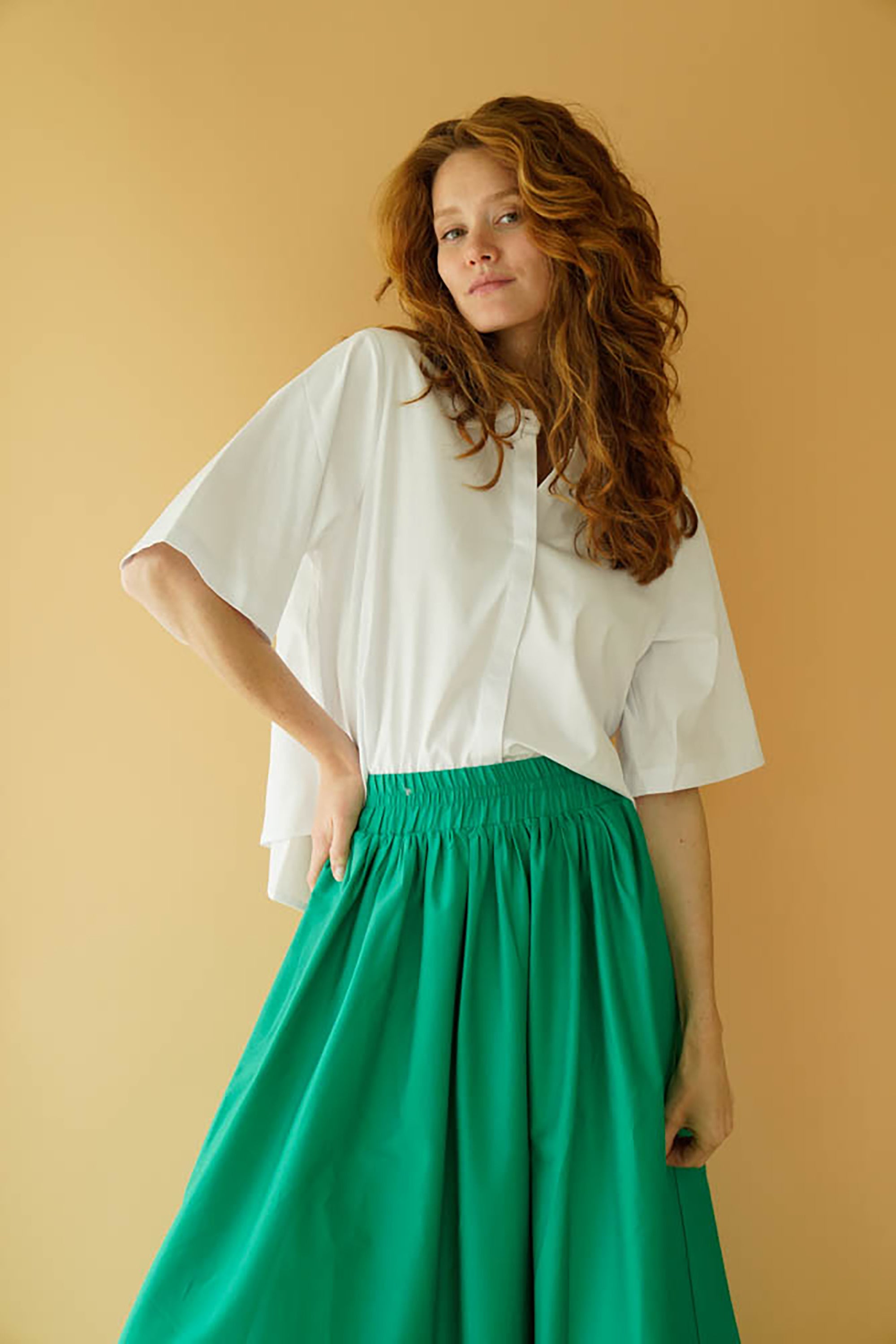 Alijah Blouse - White