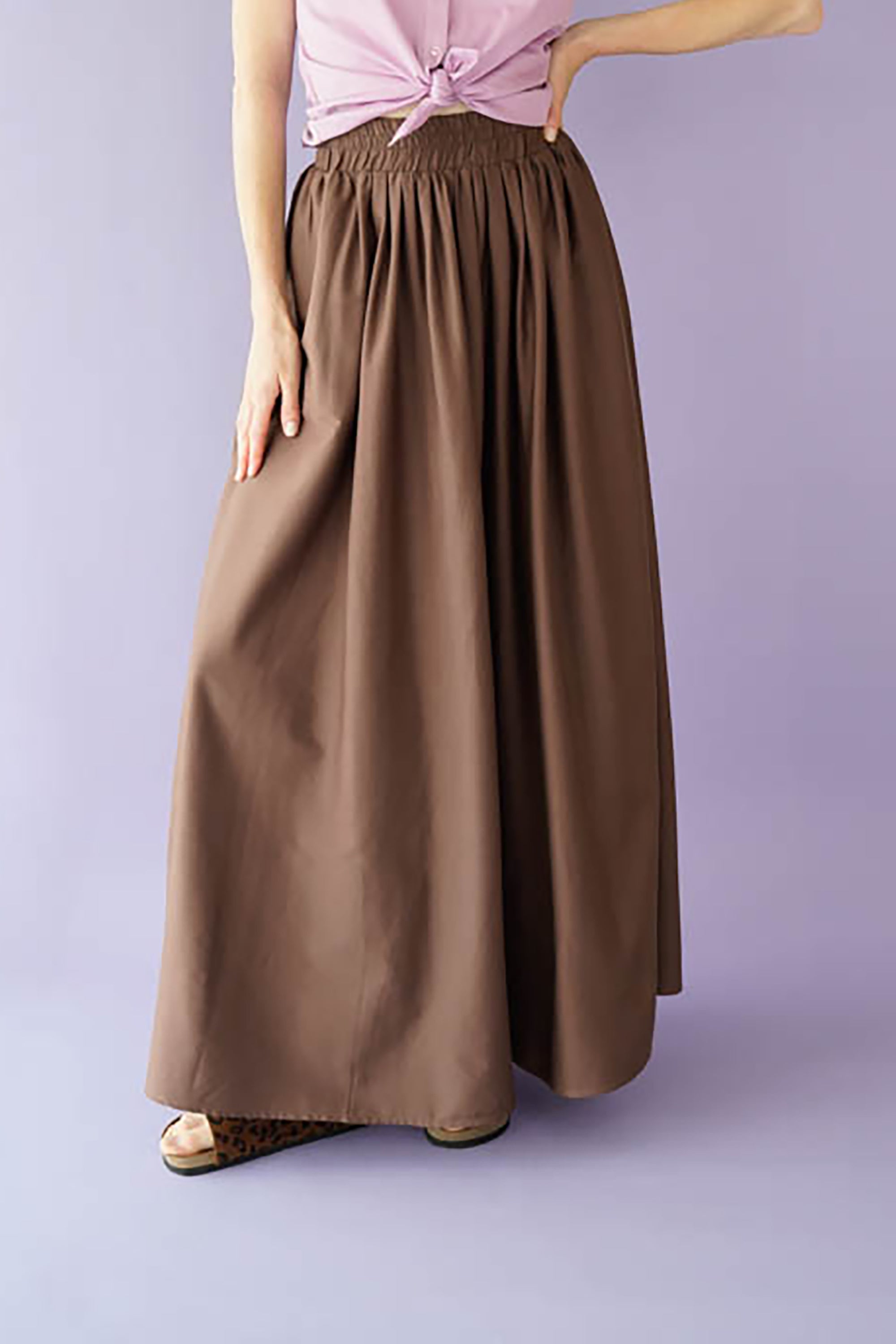 Aylin Skirt - Warm Brown
