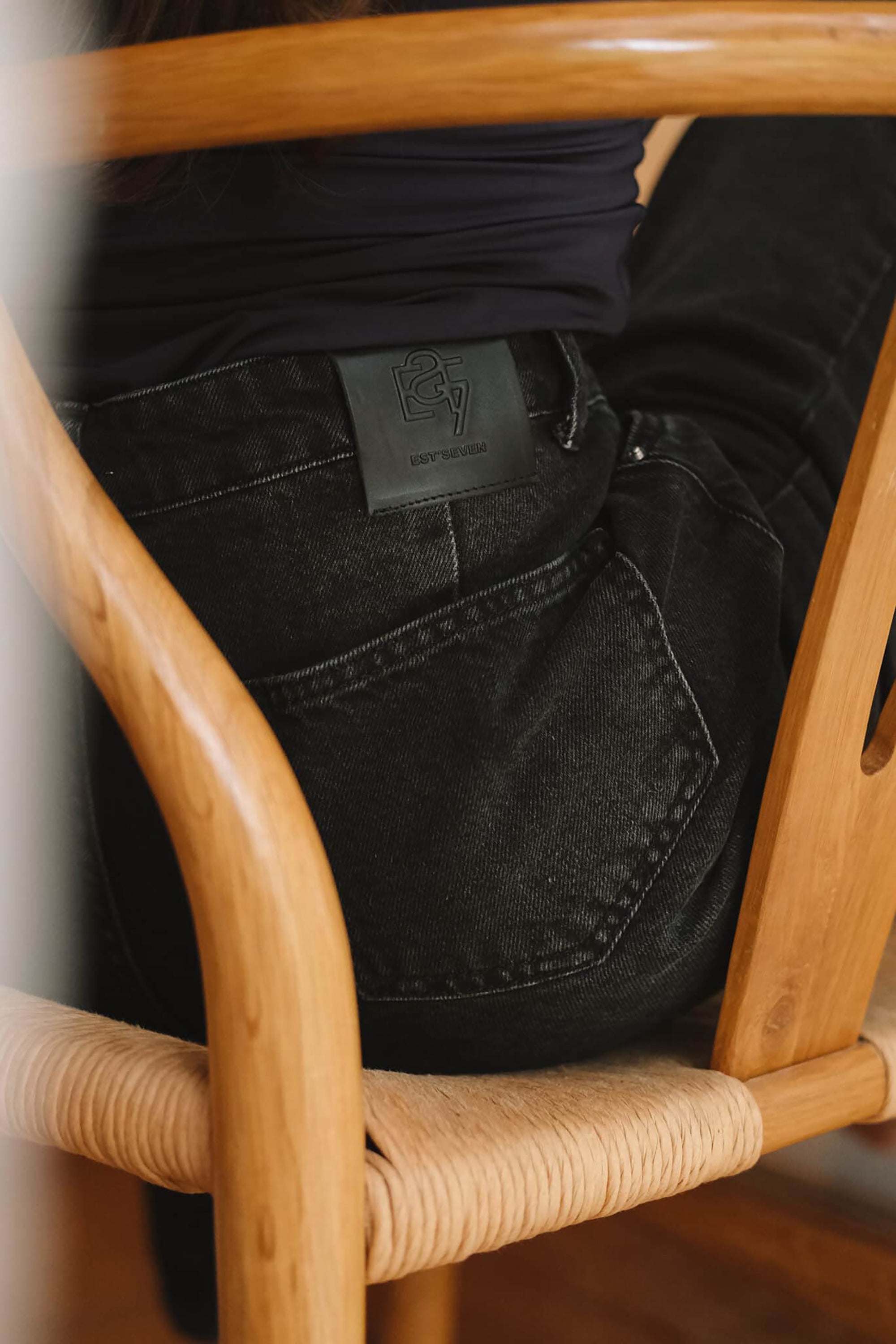 Griffith Denim - Black Stone Washed