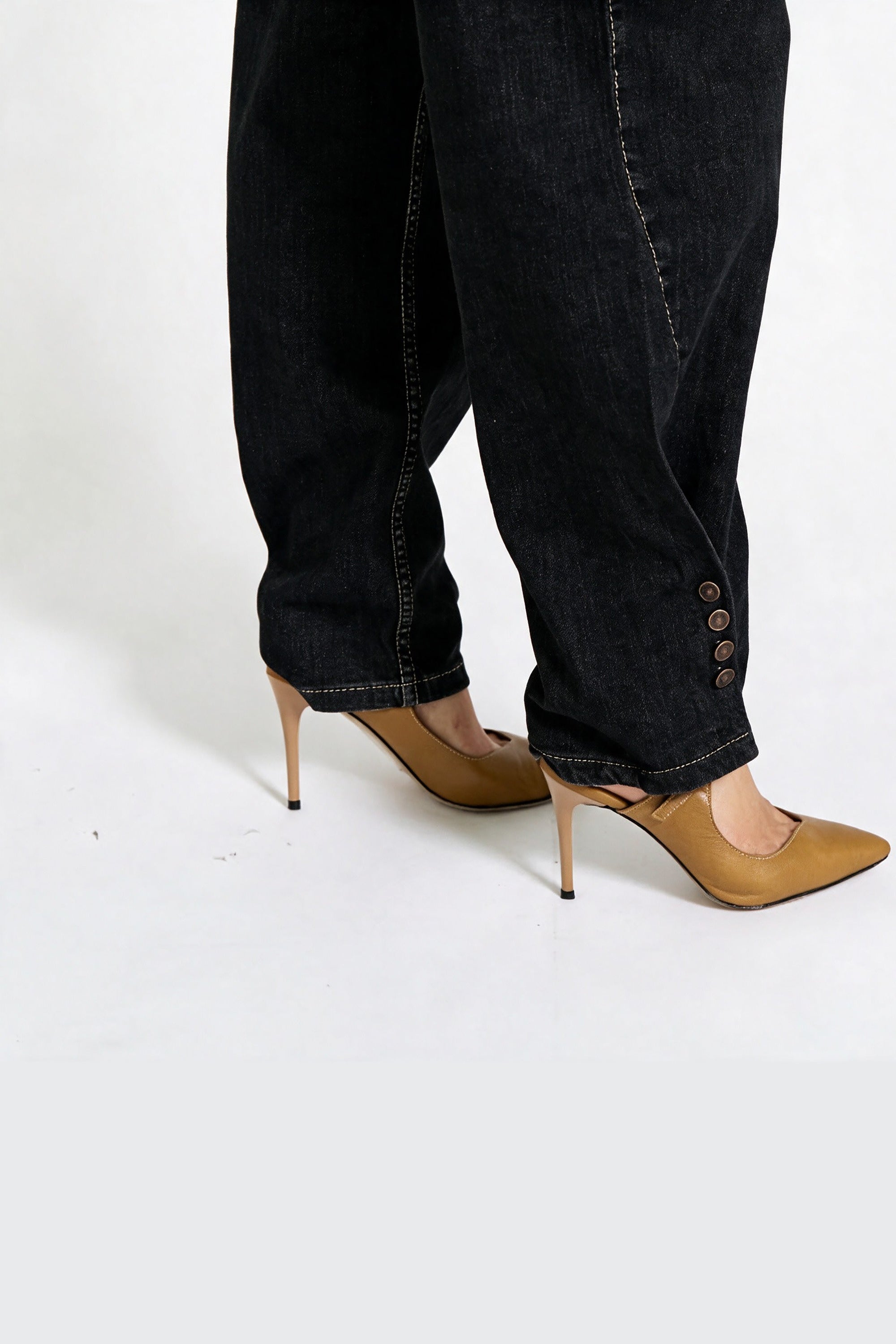 Loua Denim Jeans - Black