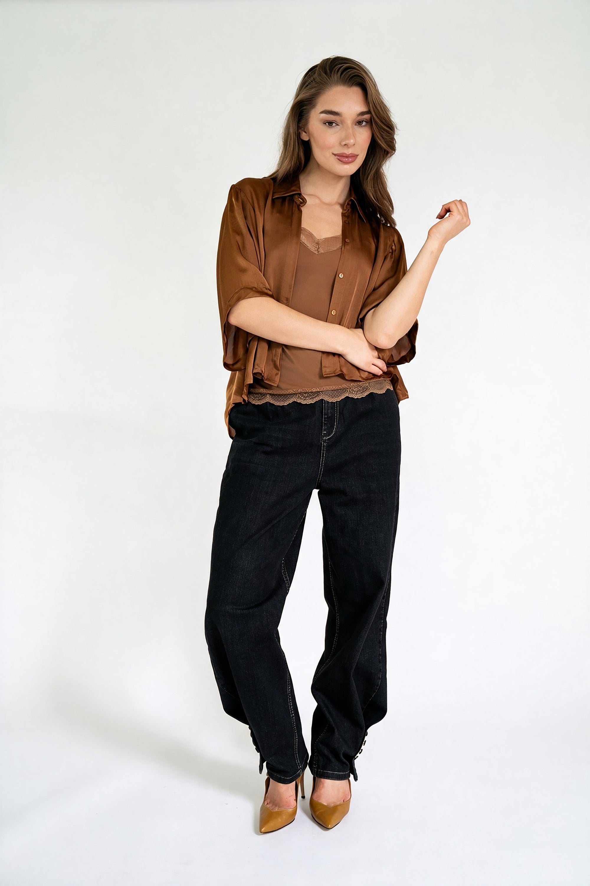 Loua Denim Jeans - Black