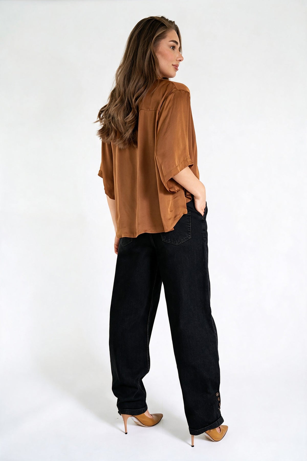 Loua Denim Jeans - Black