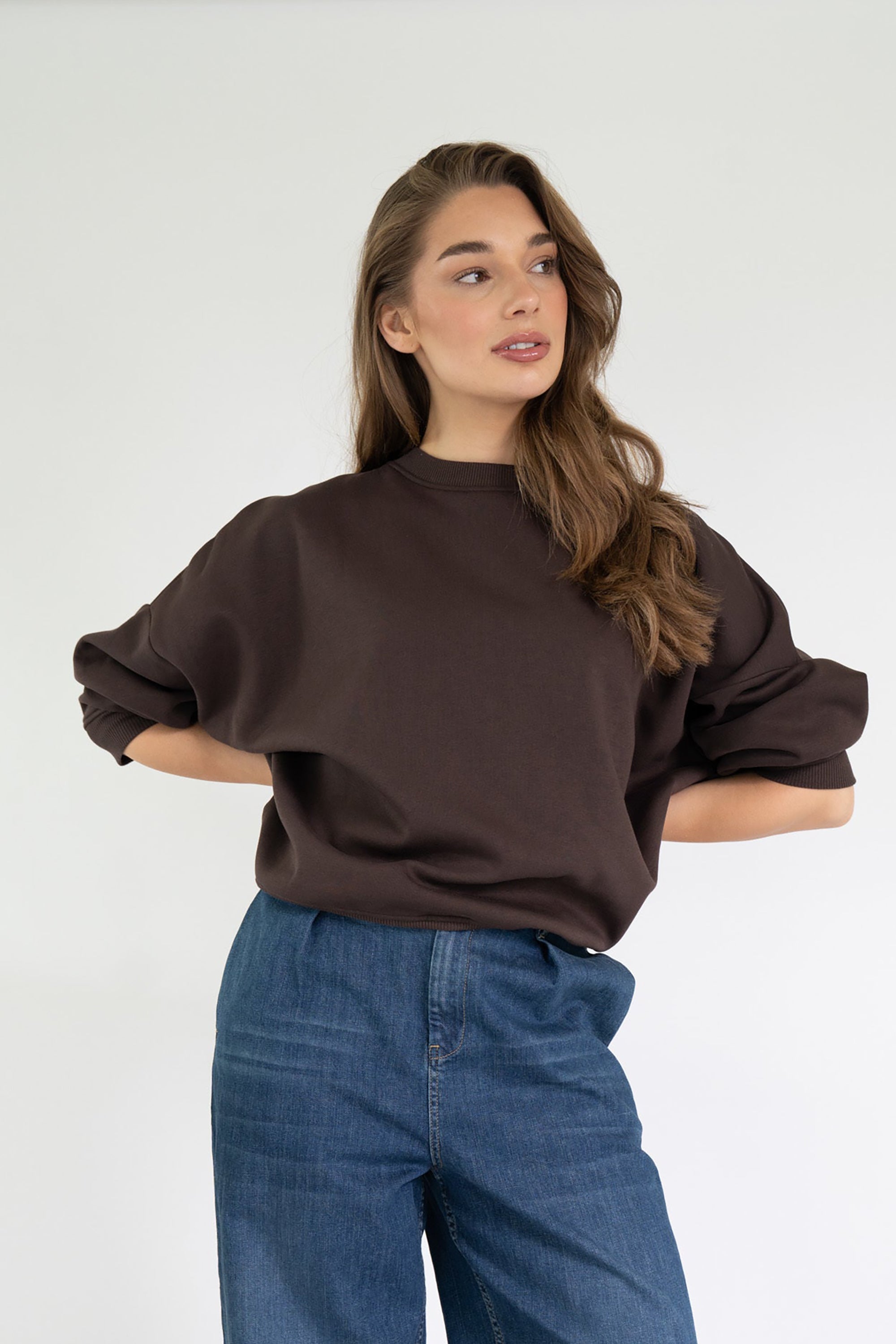 Monchou Sweatshirt - Brown