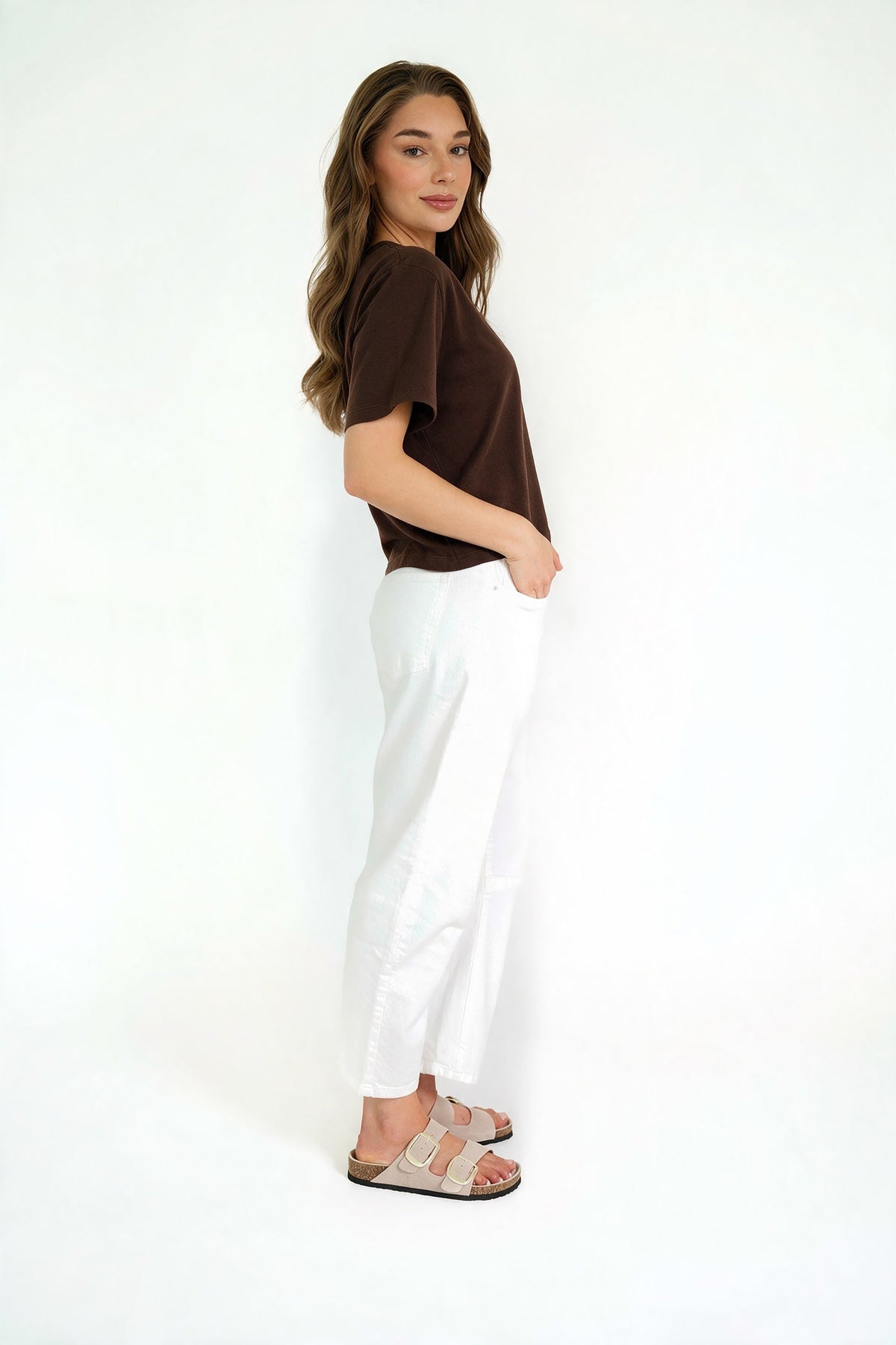 Sasacha Top - Dark Brown