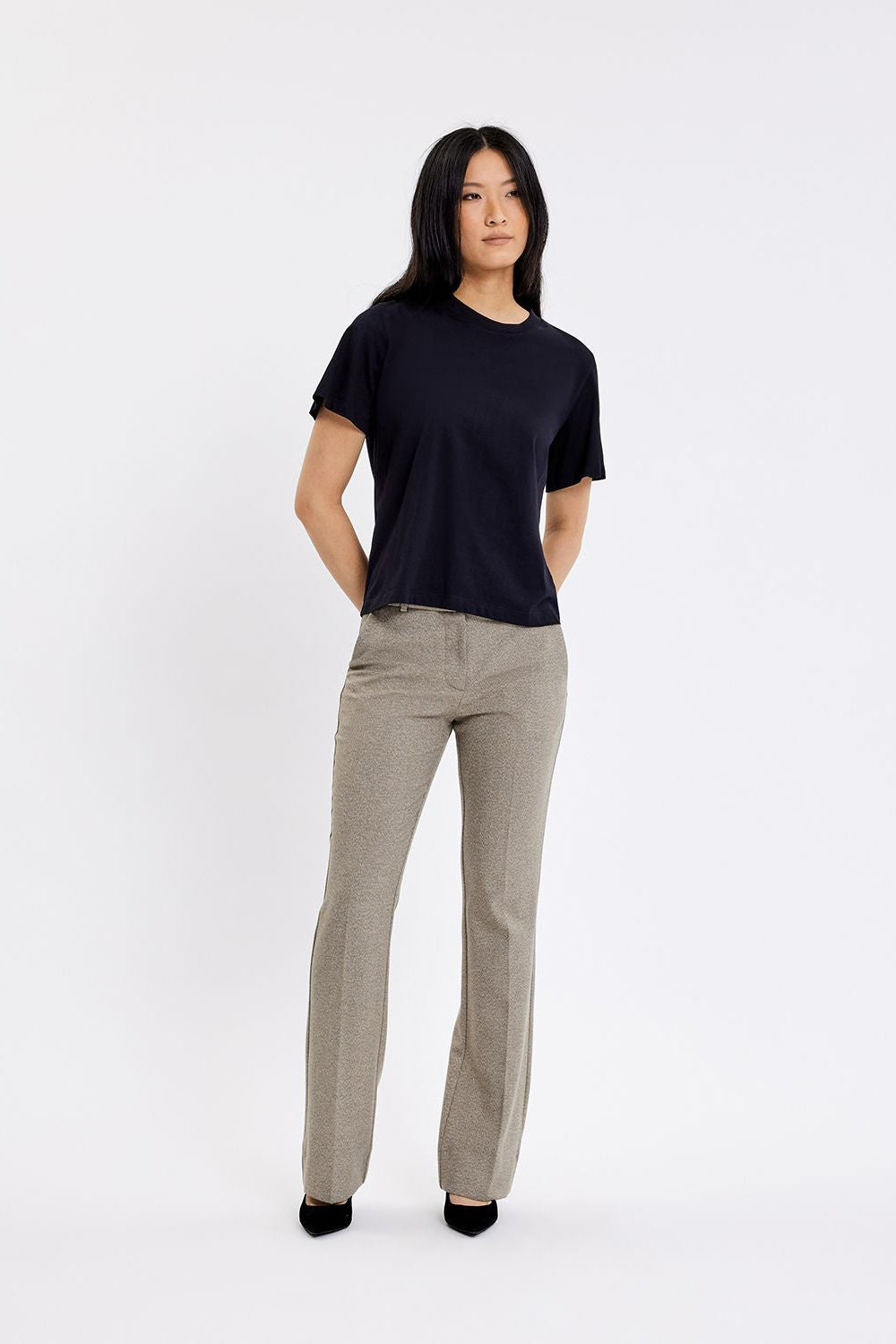 Five Units Clara 838 Trousers - Hazel Melange - RUM Amsterdam