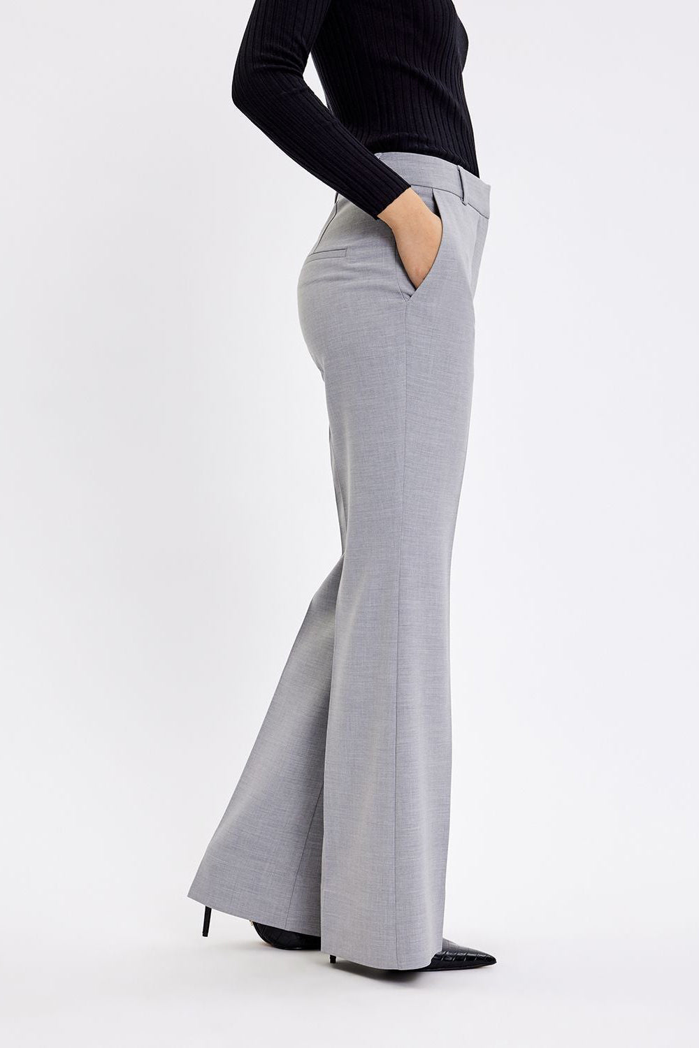 Five Units Olivia 085 Trousers - Grey Melange - RUM Amsterdam