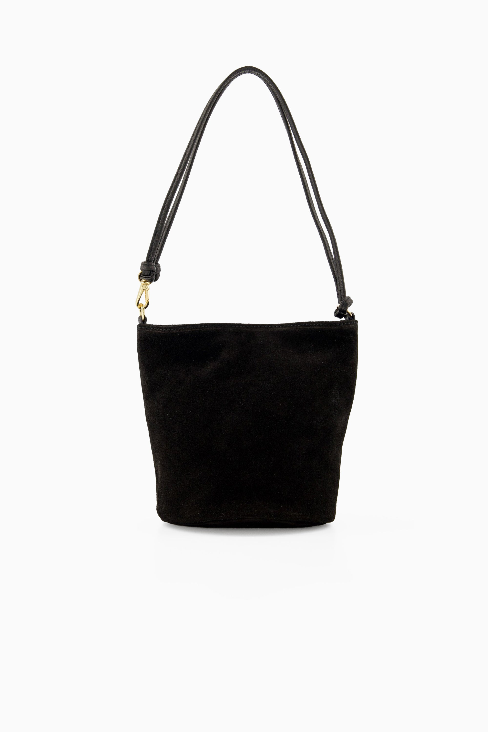 Freya Bag - Suede Black