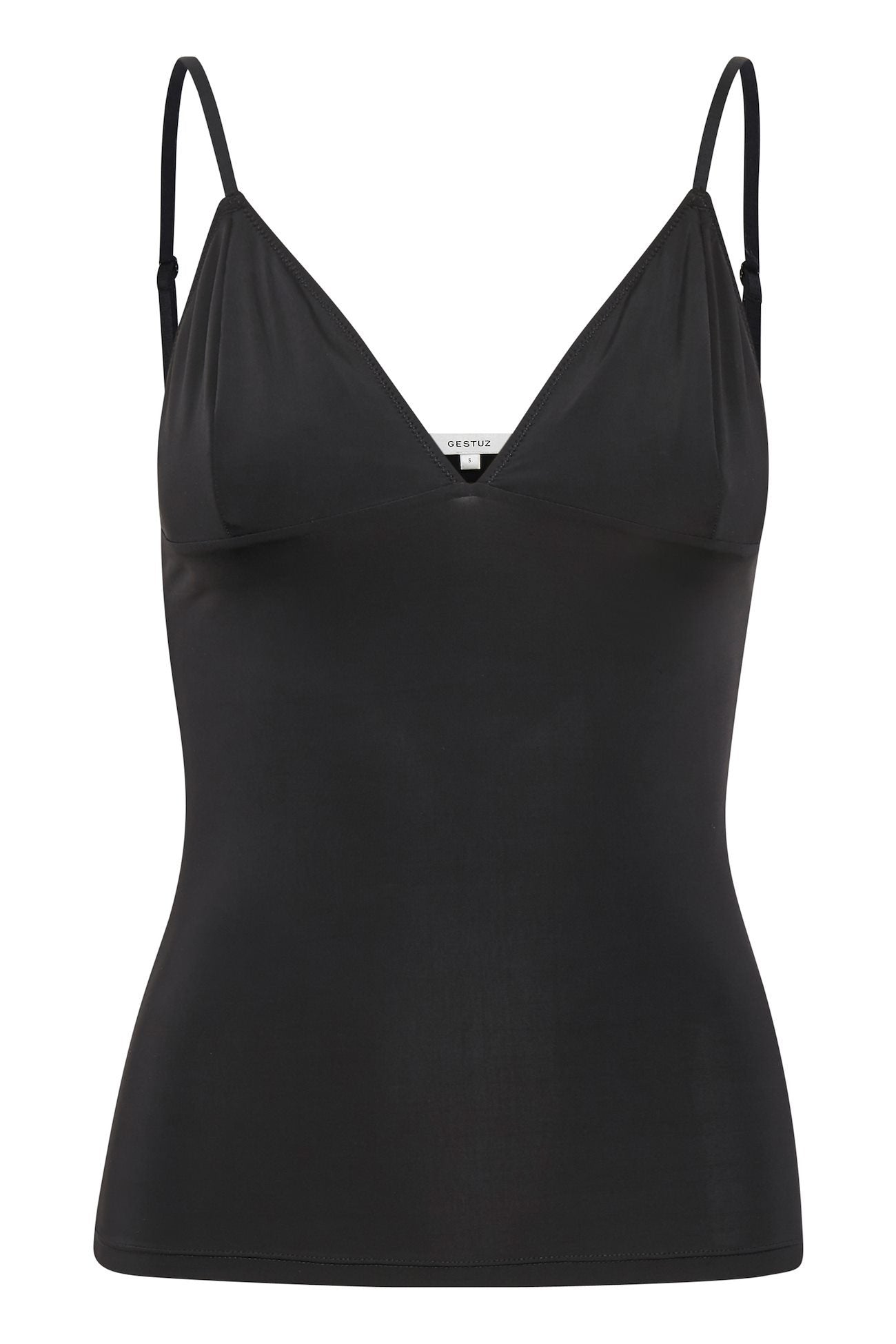 Gestuz Cami Top - Black - RUM Amsterdam