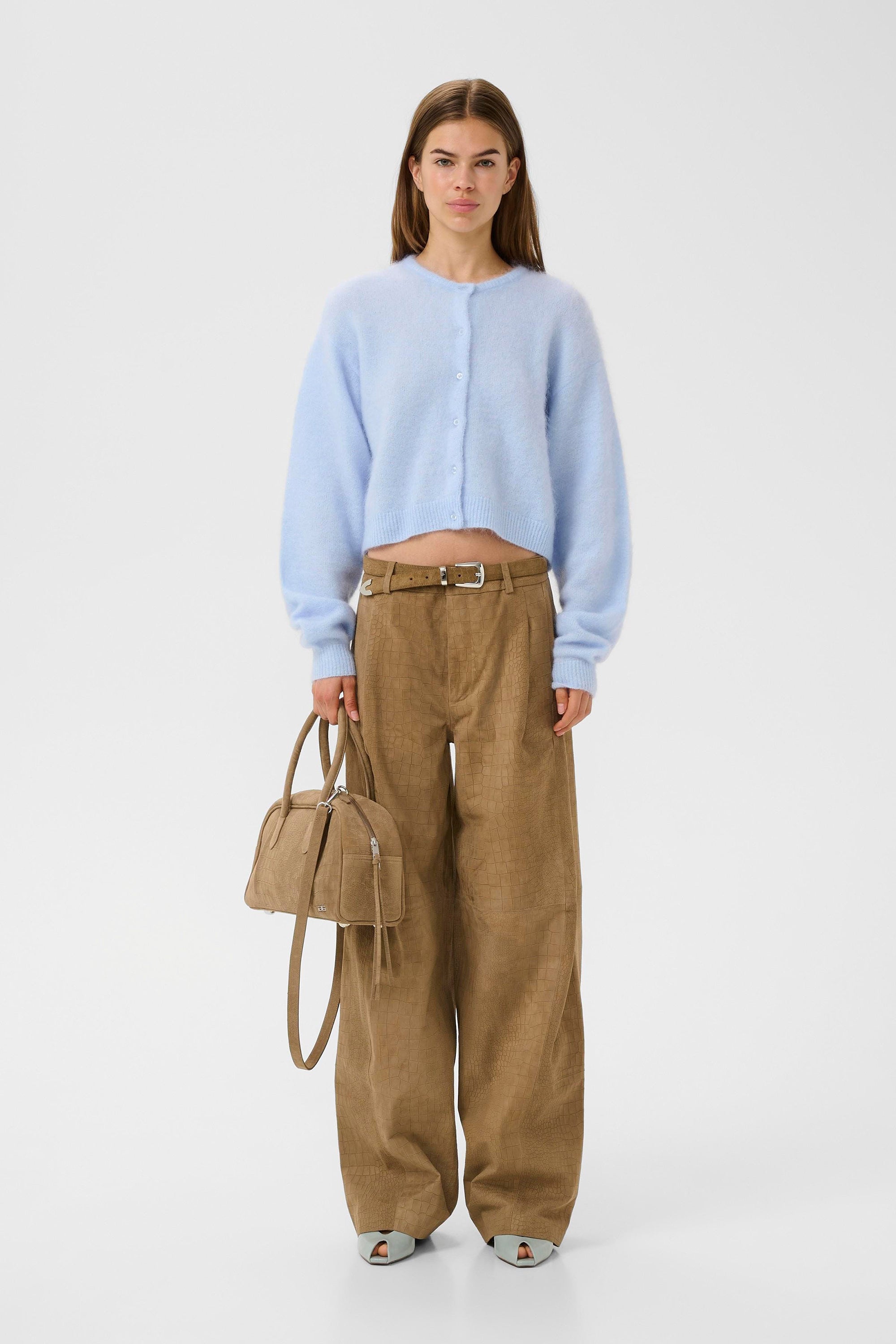 Debbie Cardigan - Blue Finch Melange