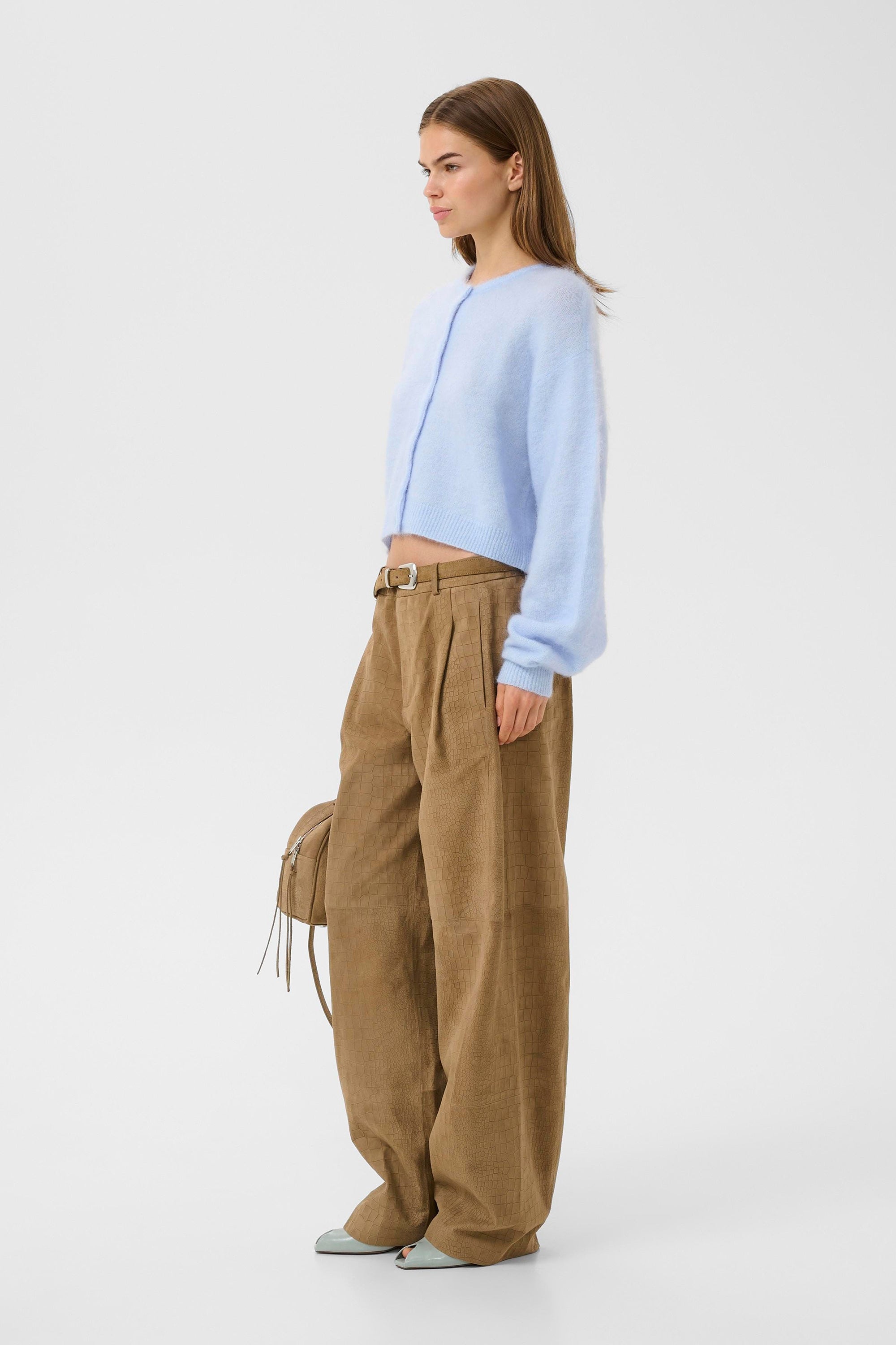 Debbie Cardigan - Blue Finch Melange