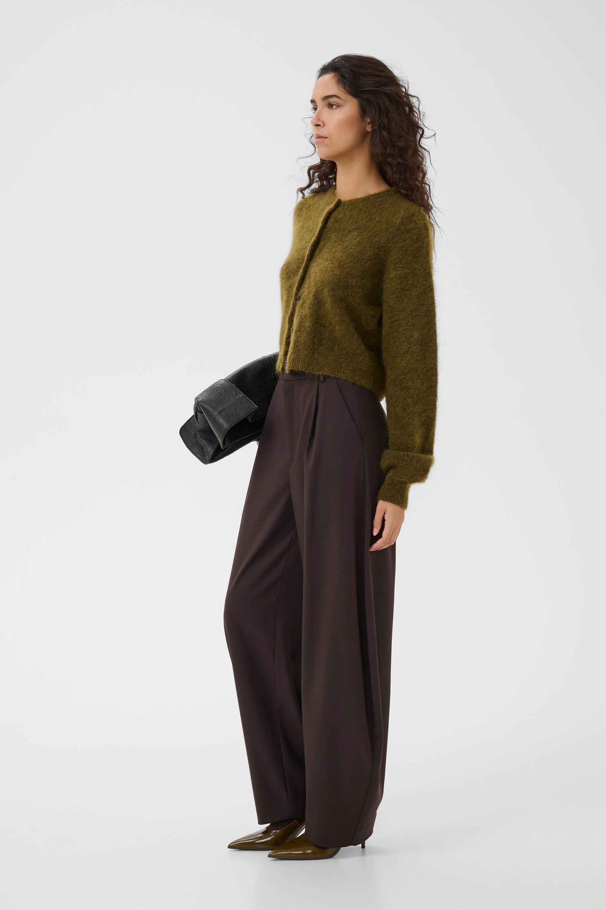 Debbie Cardigan - Plantation Melange