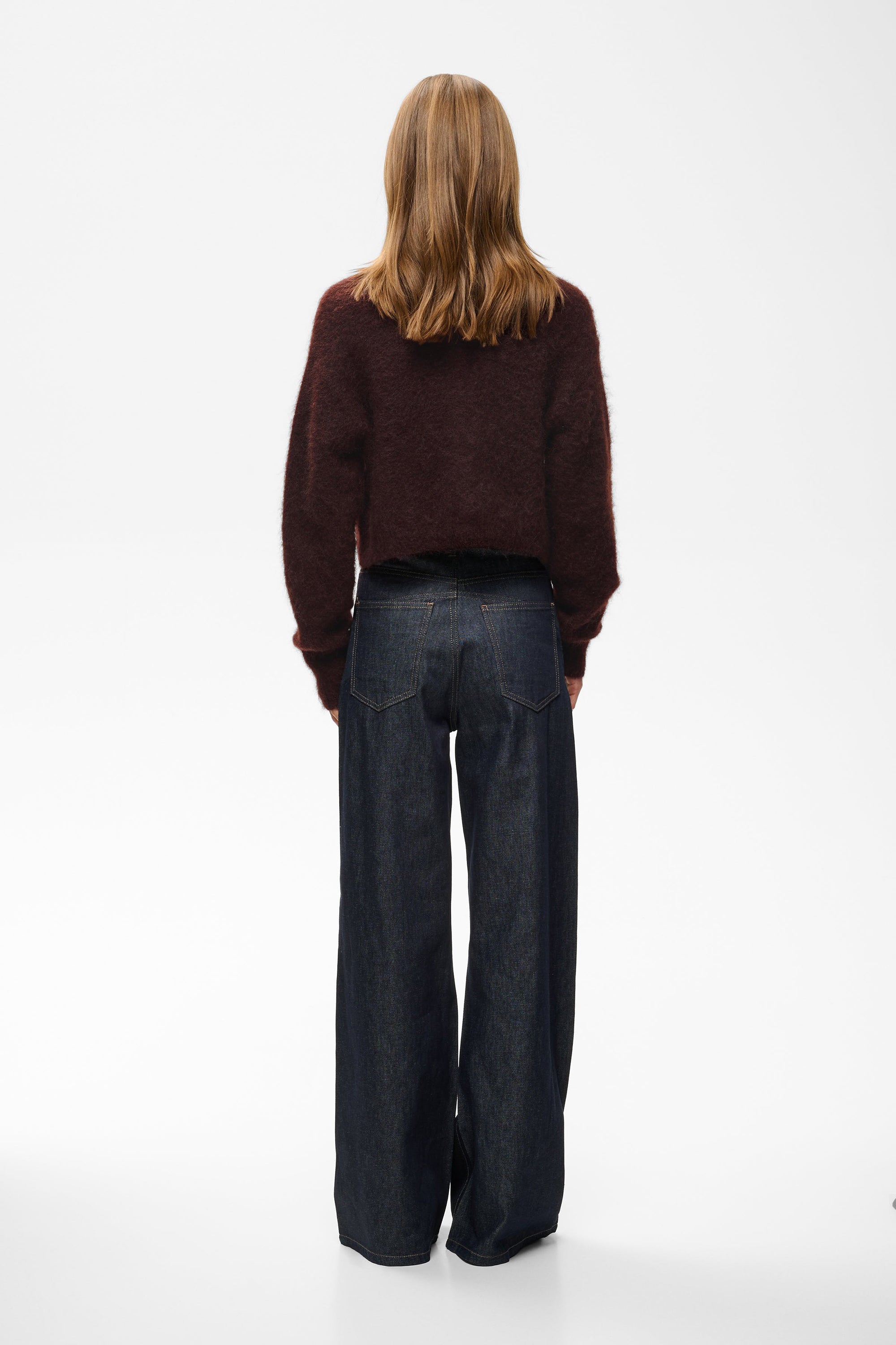 Debbie Cardigan - Plum Melange