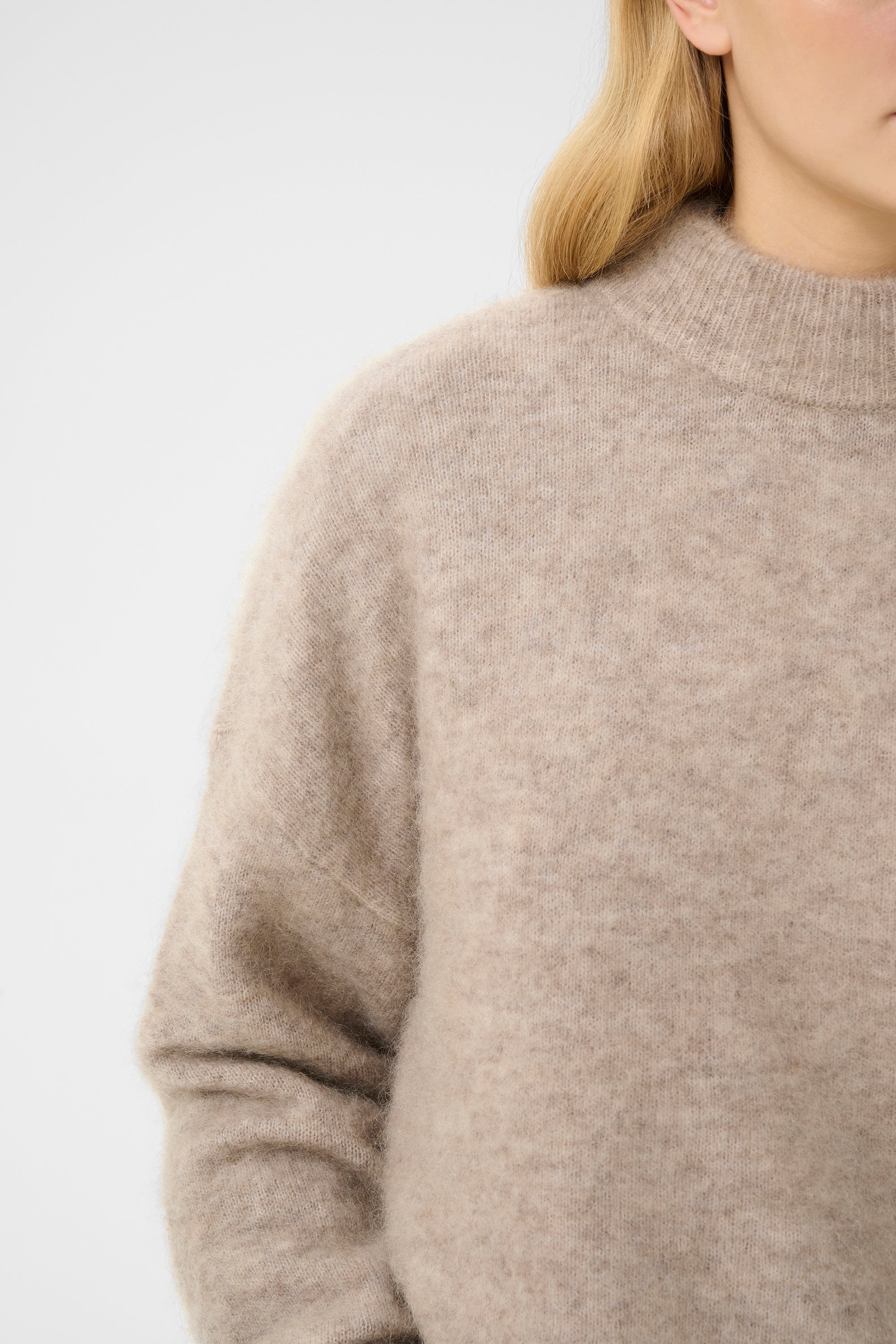 Debbie Pullover - Warm Sand Melange