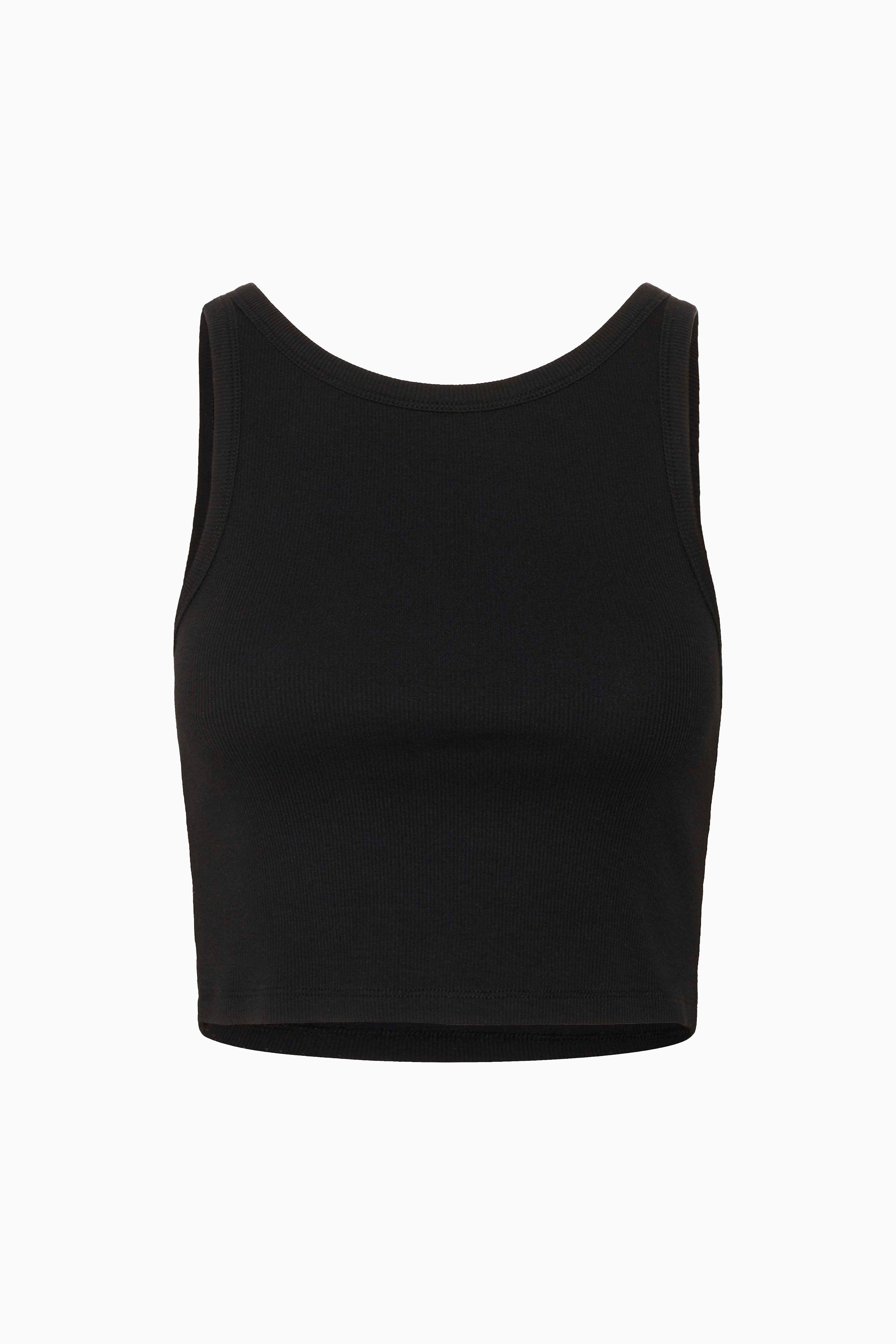 Drew Cropped Top - Black