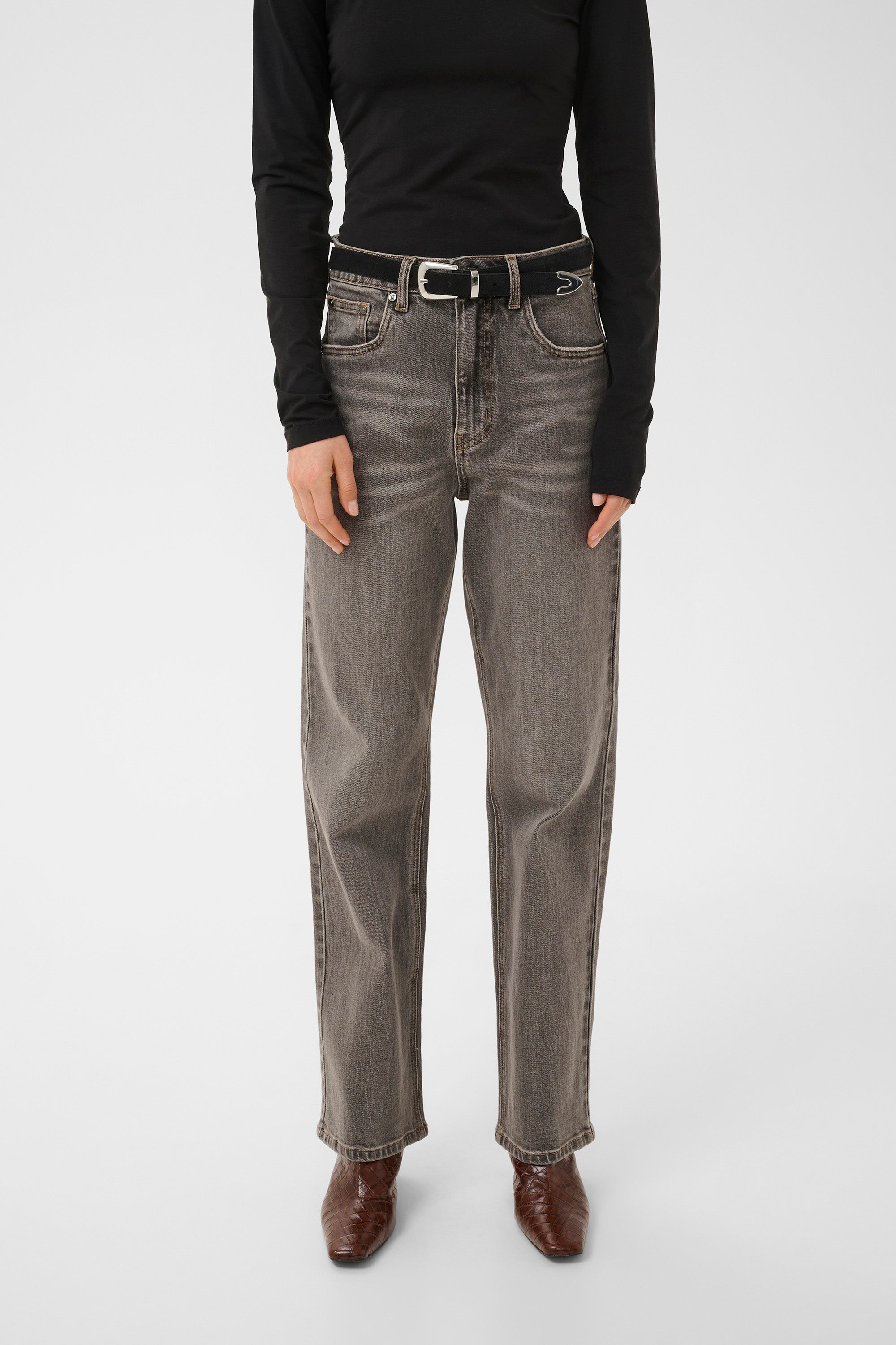 Filua Suede Belt - Black