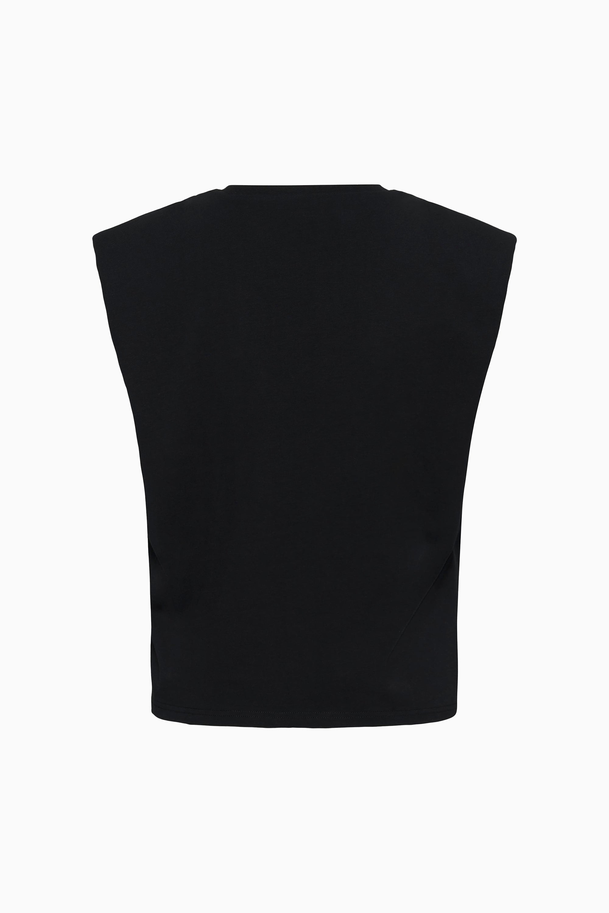 Kathrin Muscle Tee - Black