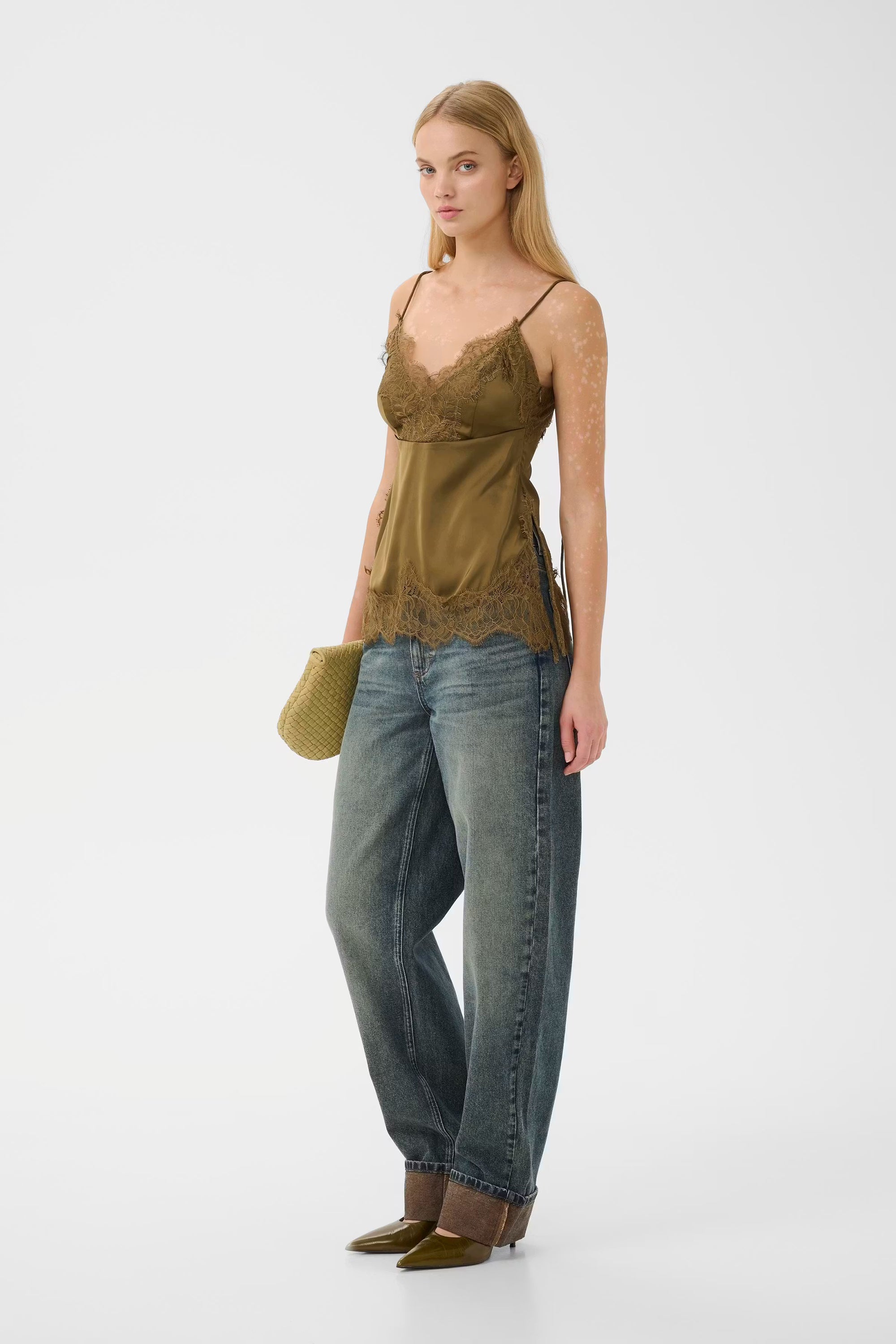Lalou Top - Military Olive
