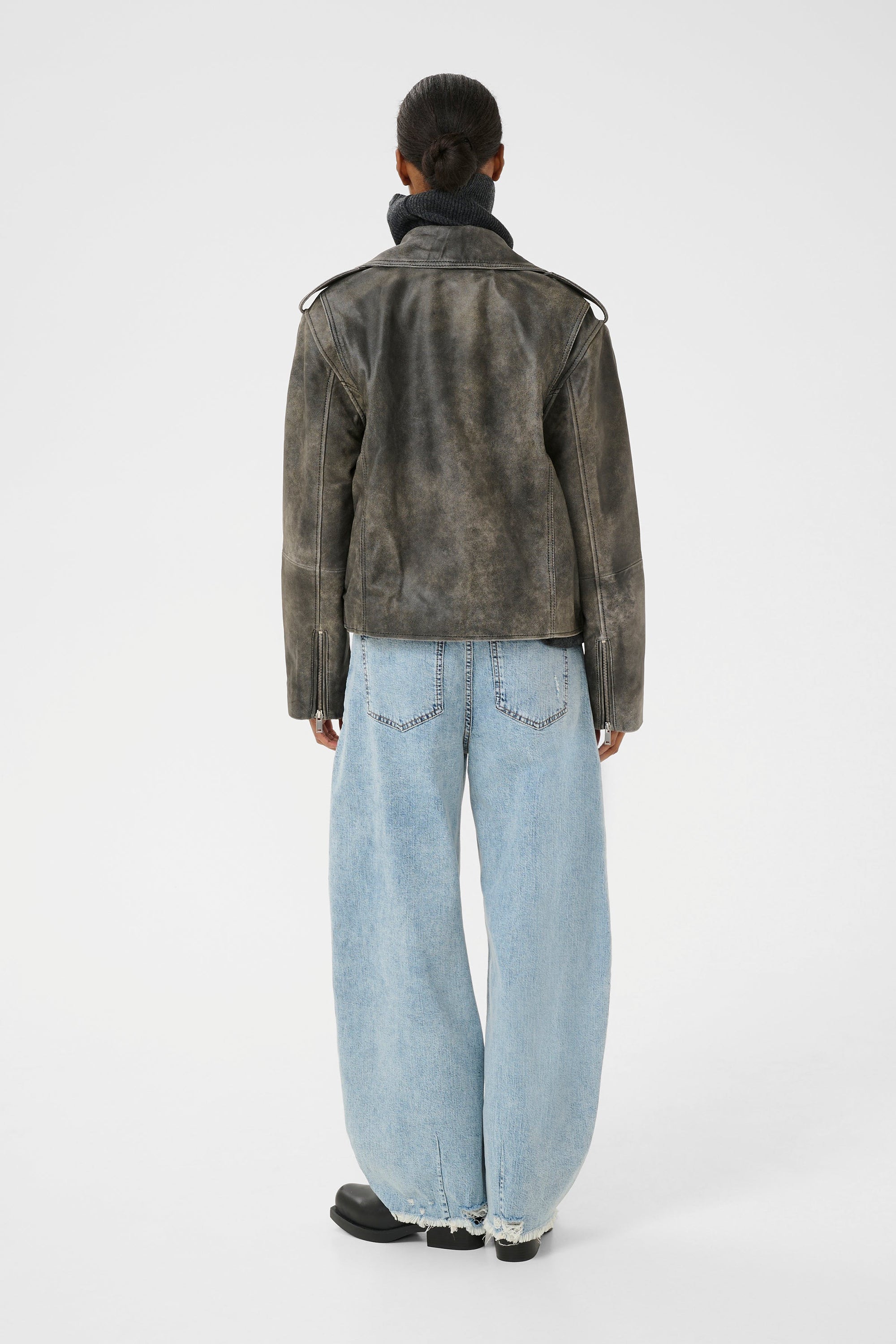 Naomi Vintage Jacket - Cold Vintage Grey