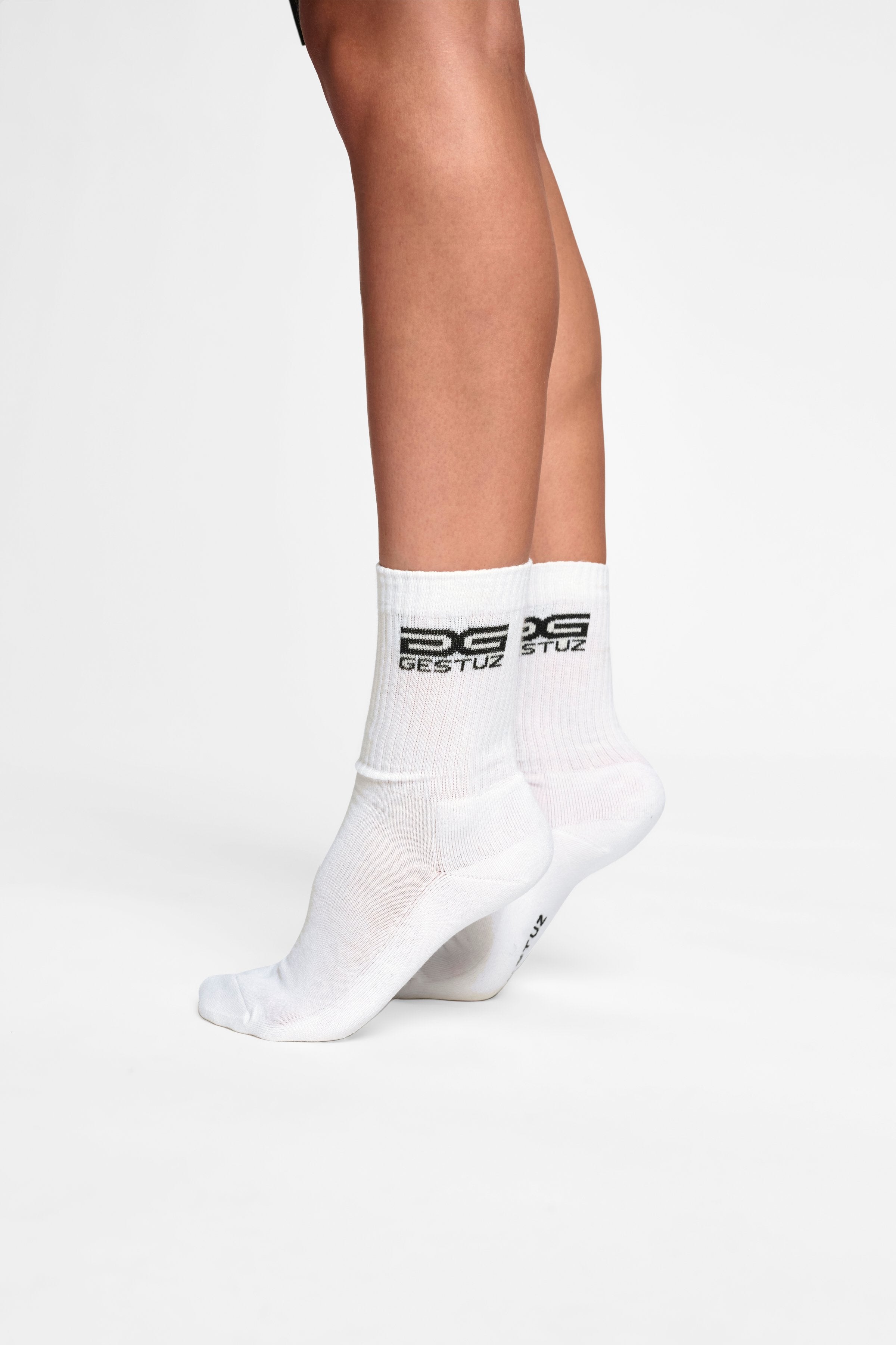 Gestuz New Logo Socks - Bright White