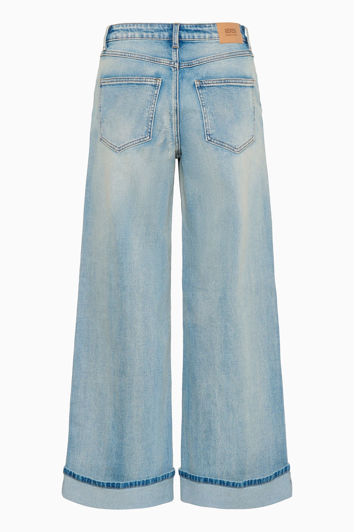 Sara Wide Jeans - Washed Blue