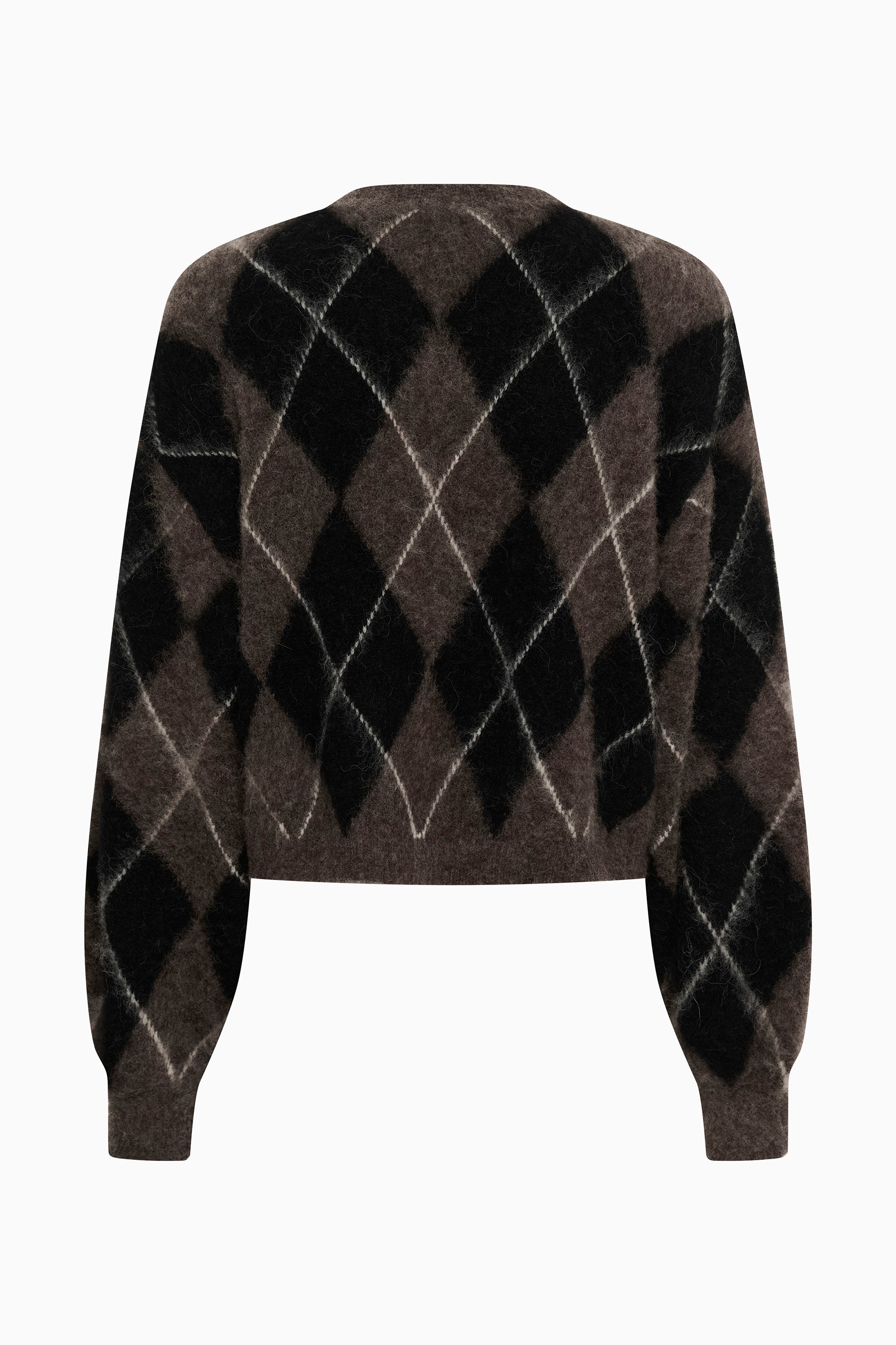 Sida Cardigan - Black/Chestnut