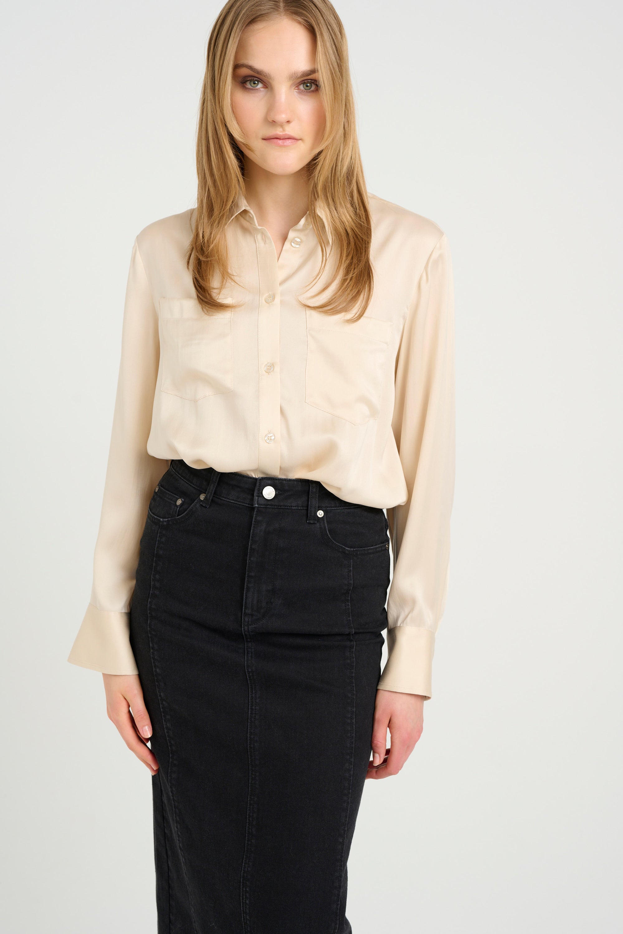 Silke Shirt - Birch