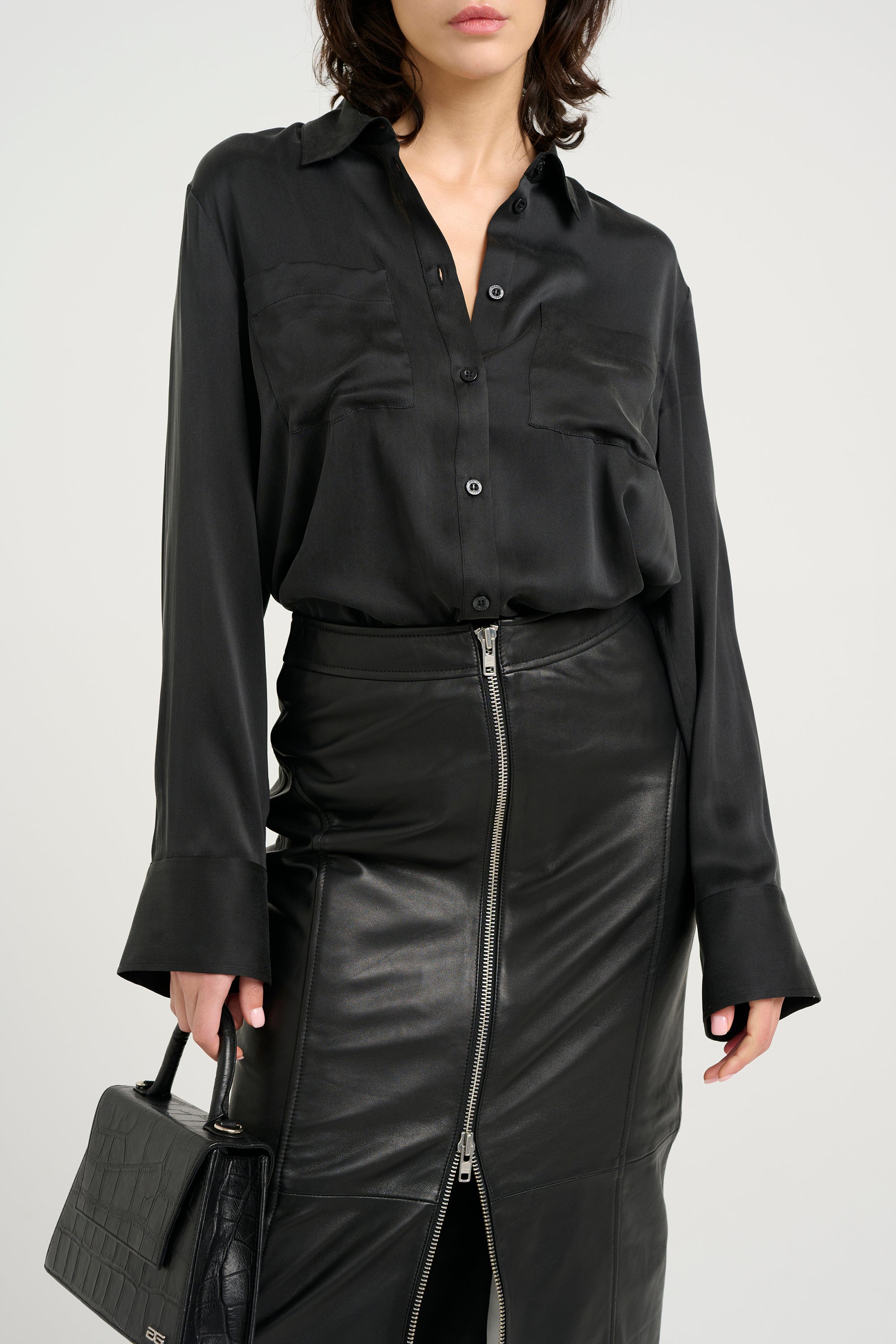  Silke Shirt - Black - RUM Amsterdam