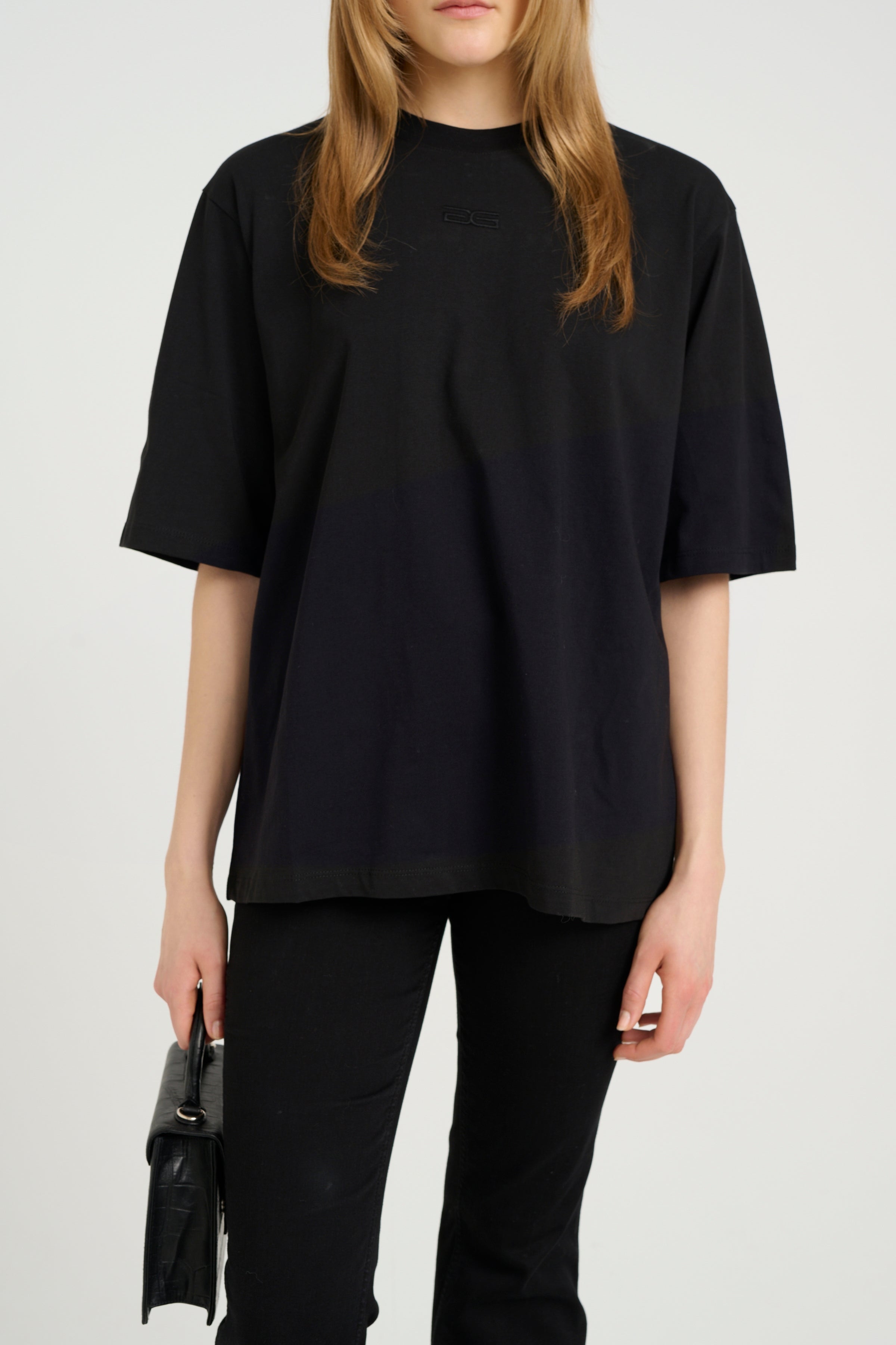 Simma EMB Tee - Black