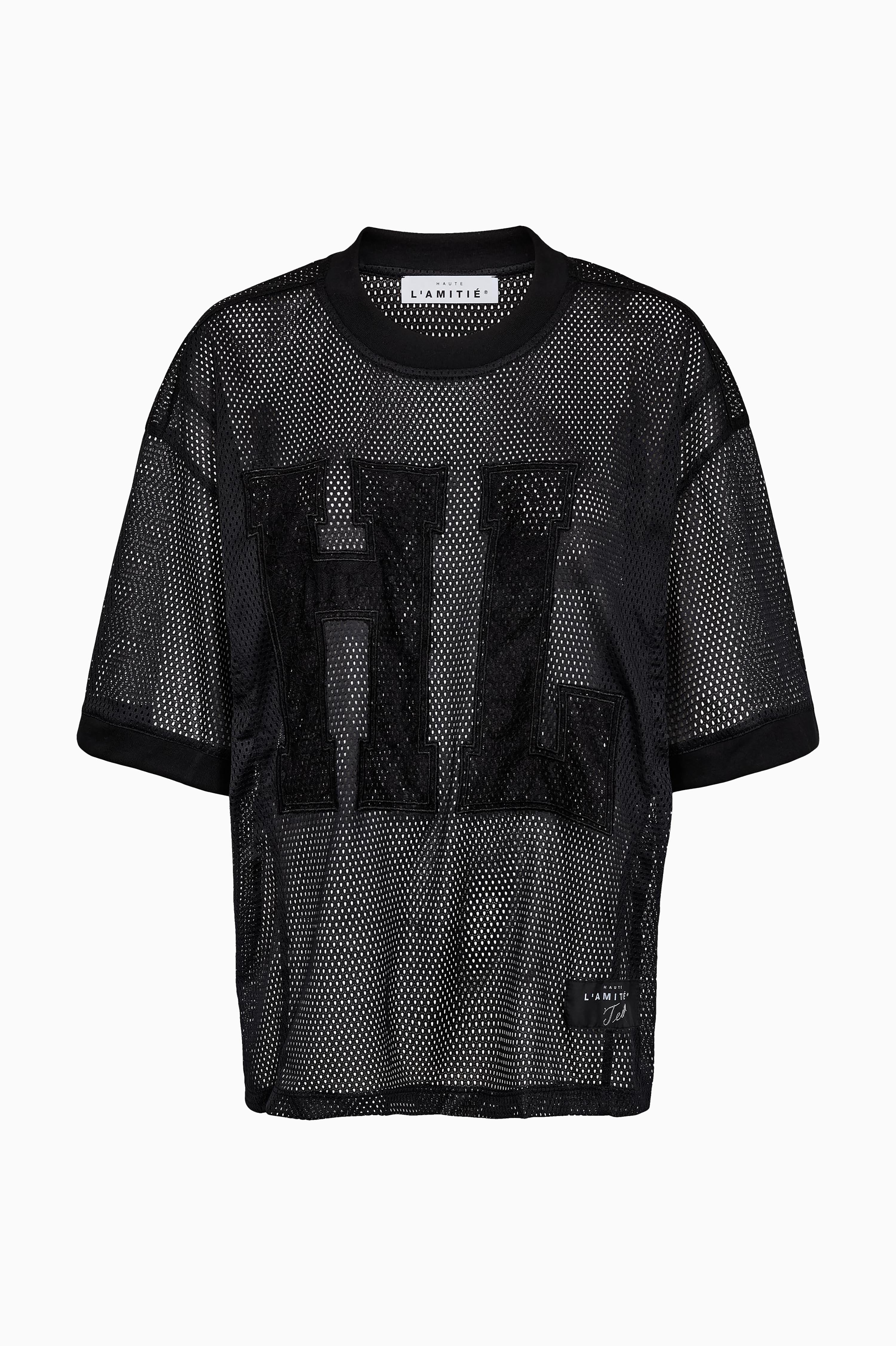 Drift HL Lace Tee - Black