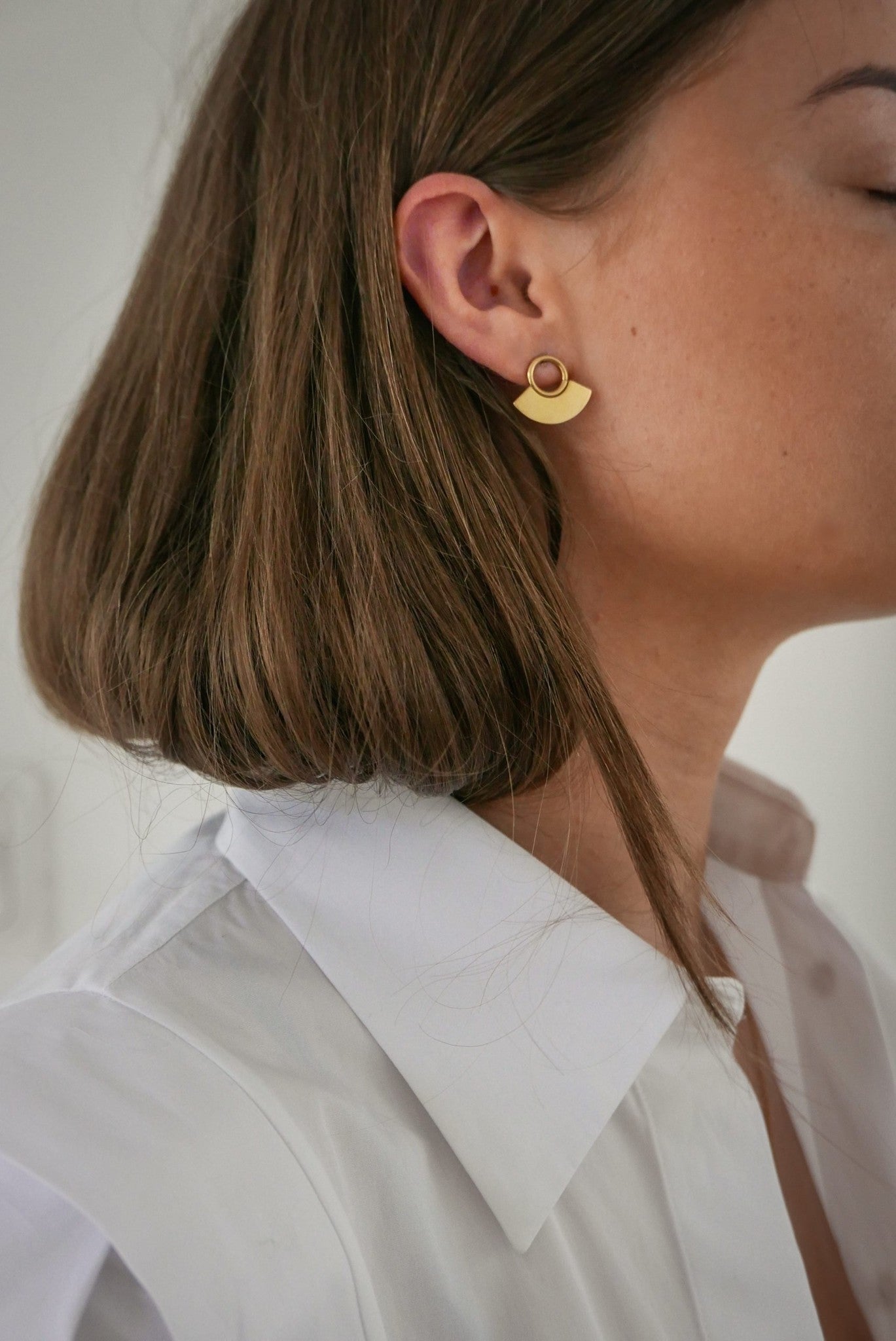 Moonsun Earrings - Gold