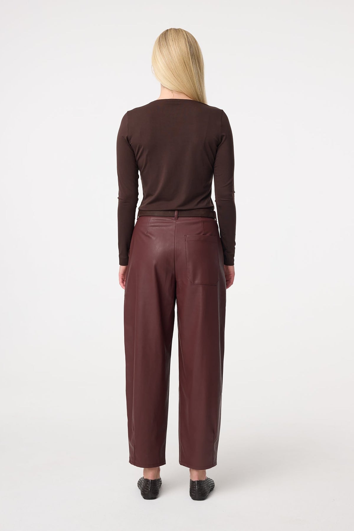 Alba Pants - Burgundy