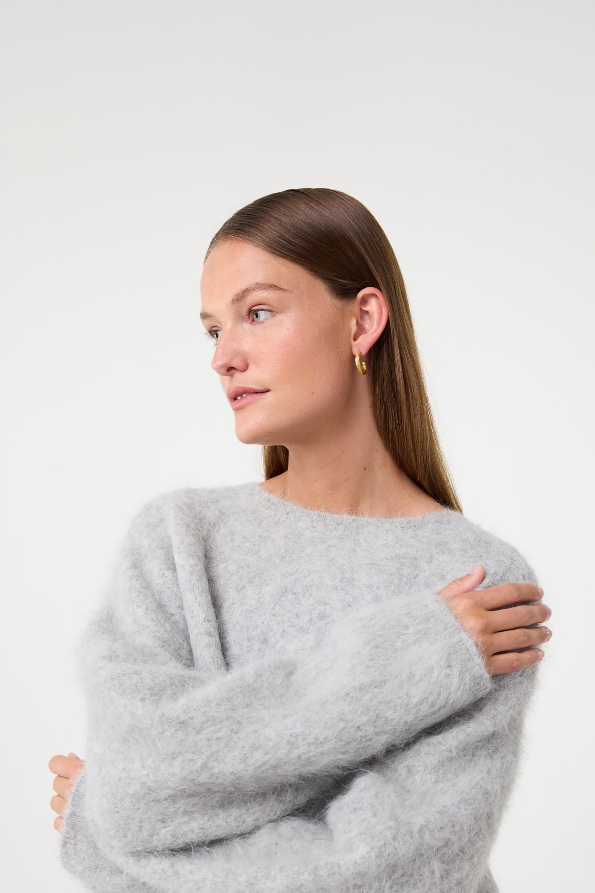 Amalia Pullover - Light Grey