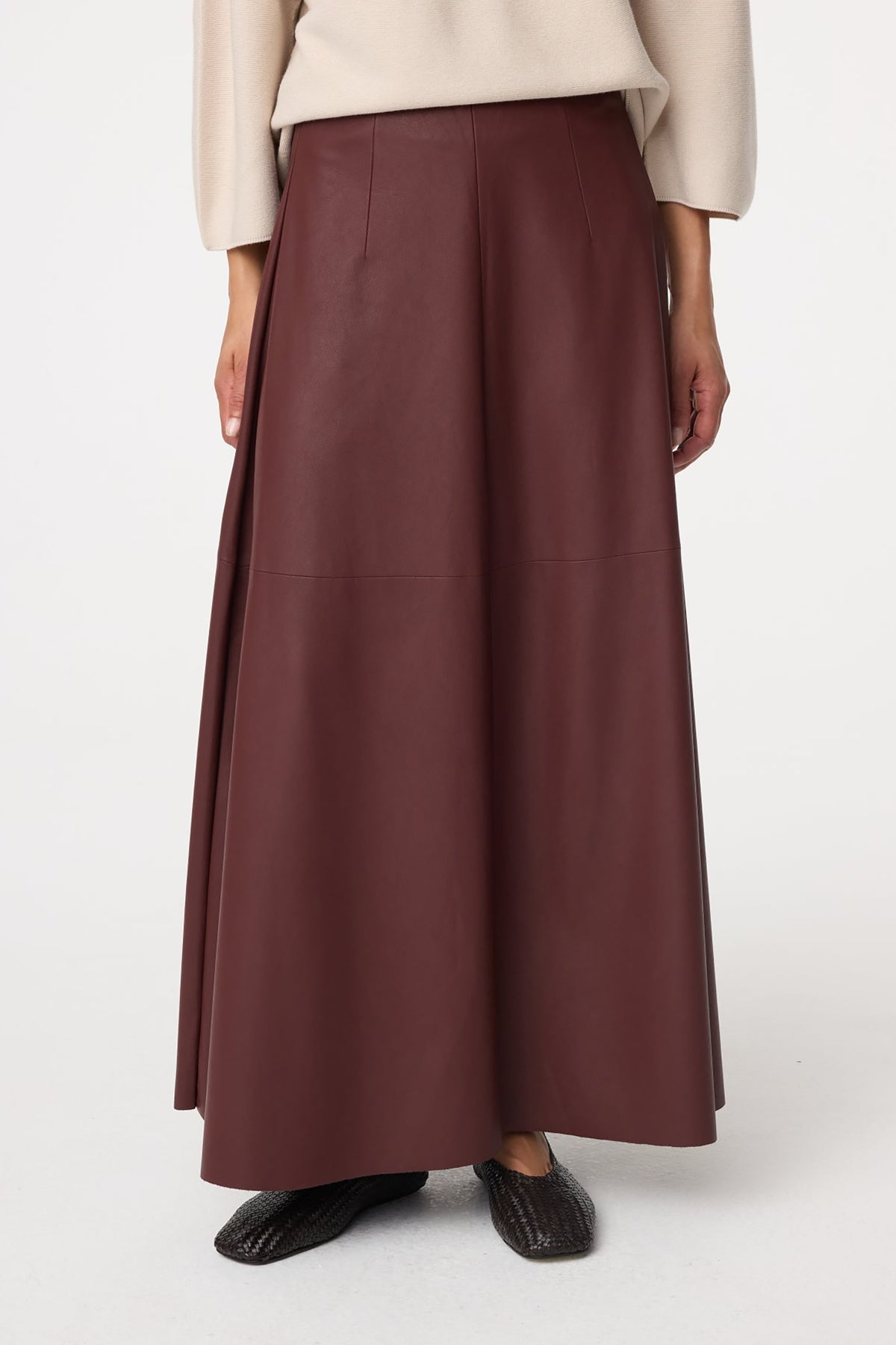 Ayla Skirt - Burgundy