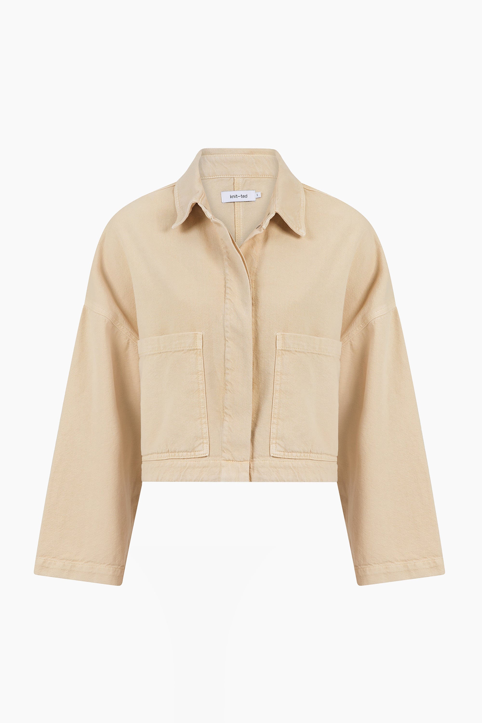 Knit-ted Daisy Jacket - Sand | RUM Amsterdam
