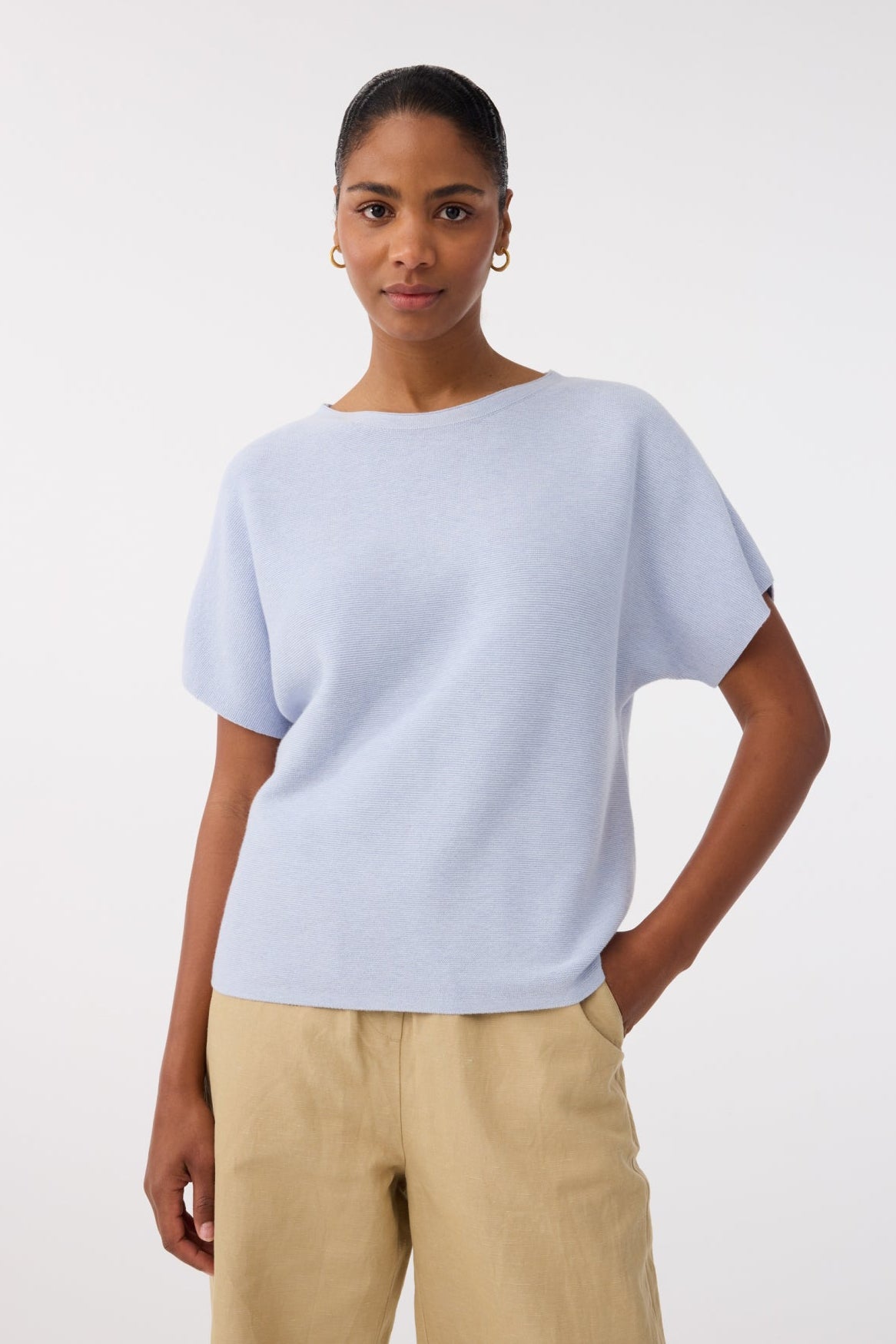 Eva Pullover - Light Blue