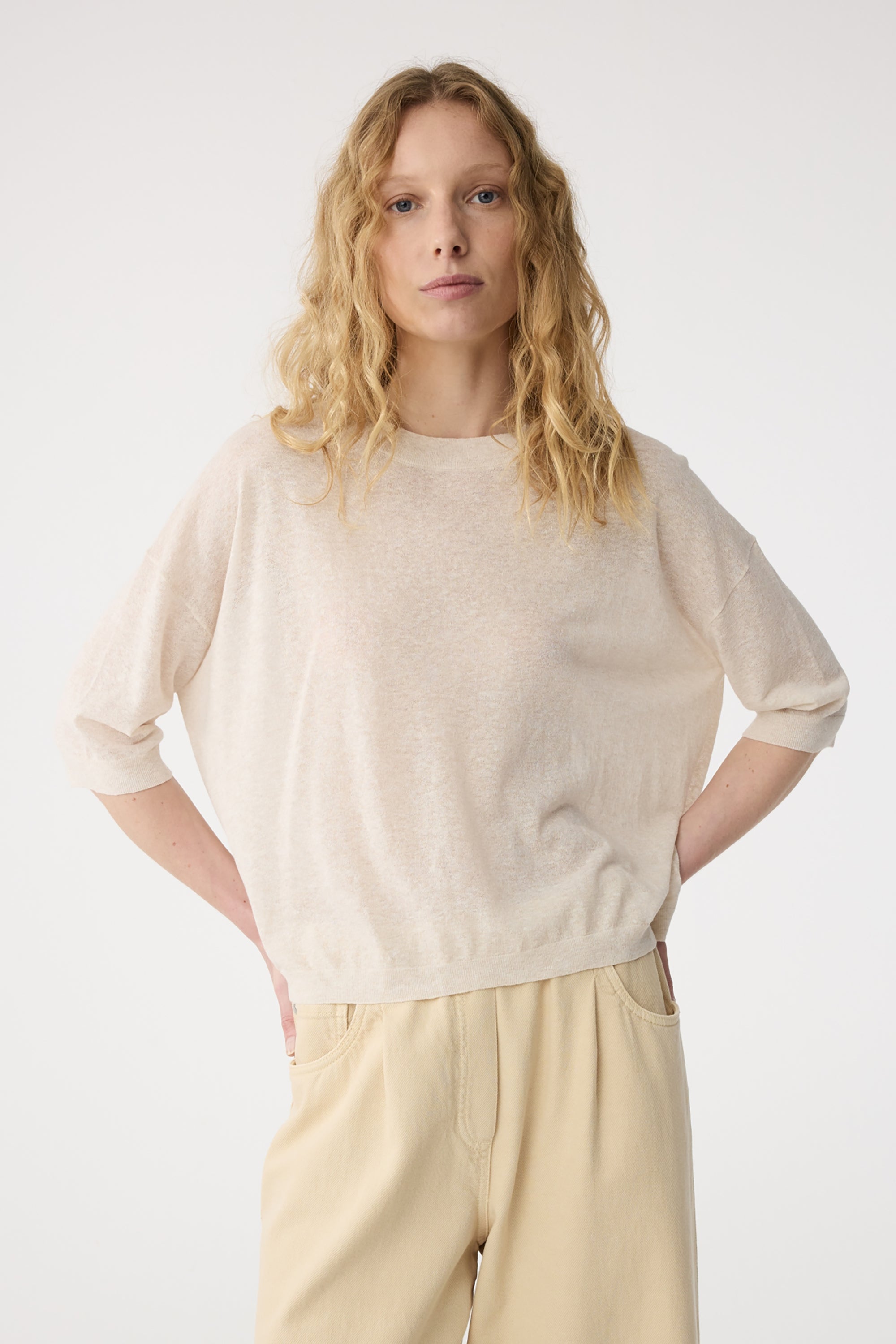 Fanes T-Shirt - Creme