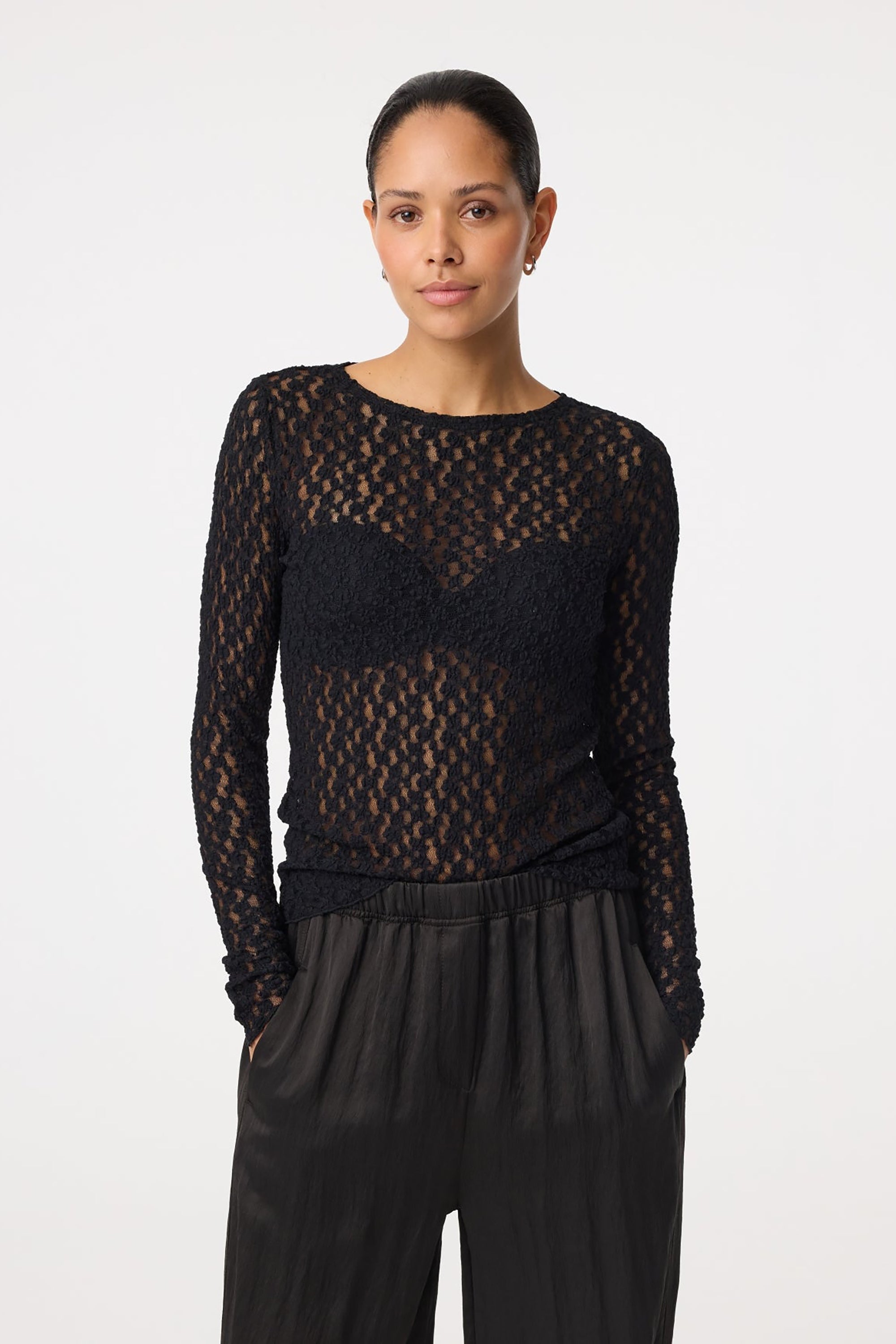 Lacey Top - Black