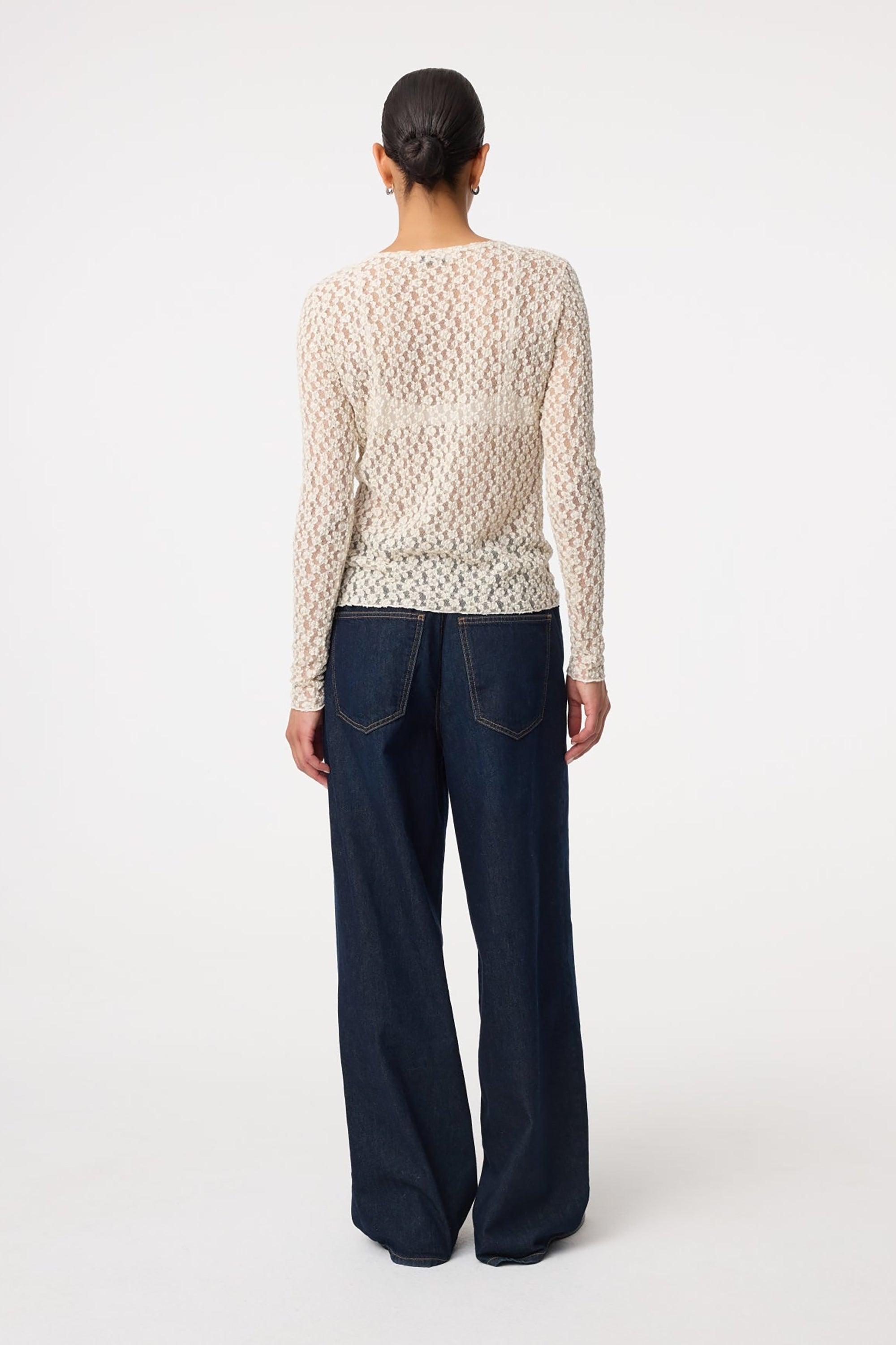 Lacey Top - Creme