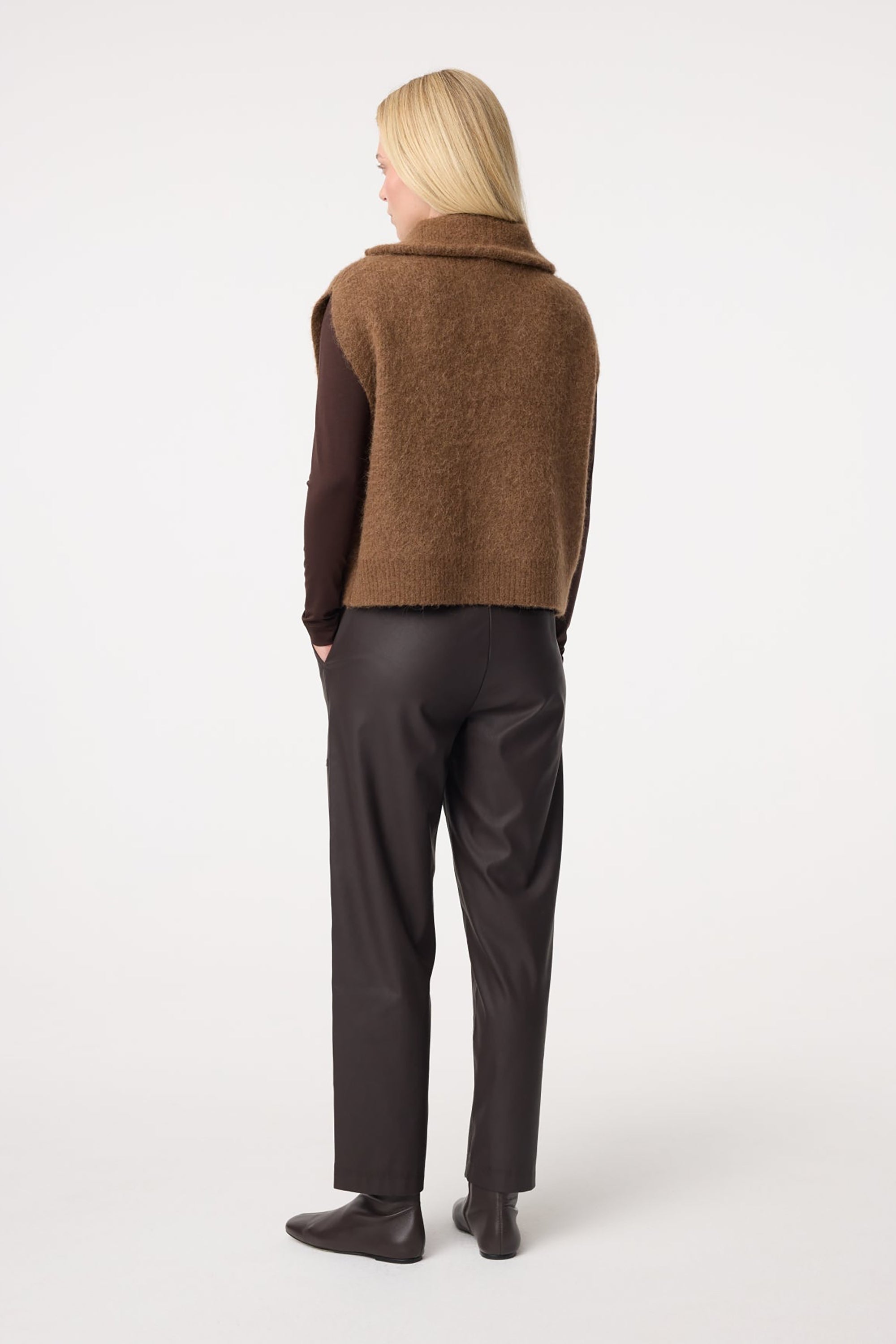 Manny Cardigan - Mid Brown