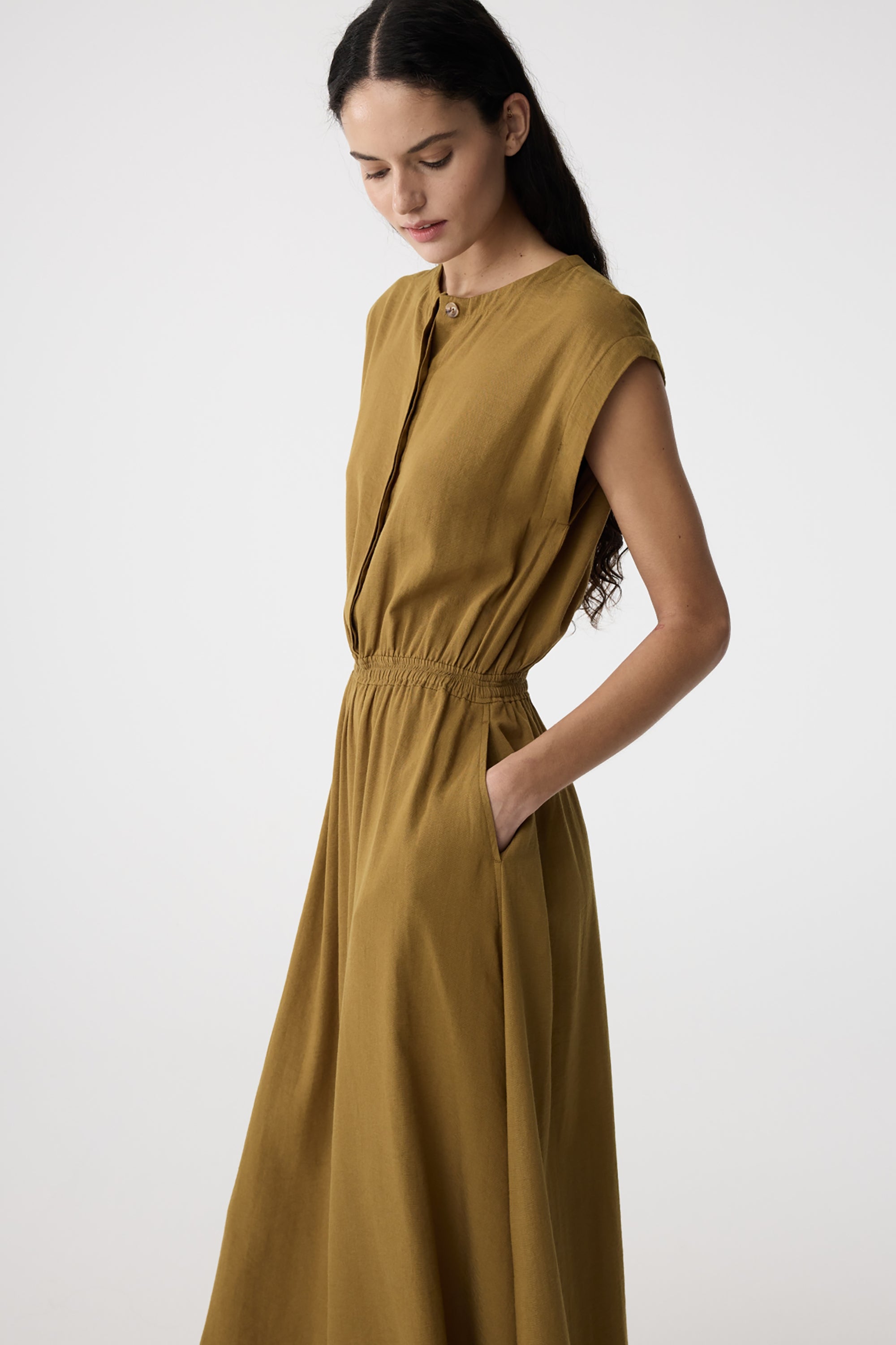 Max Dress - Bronze